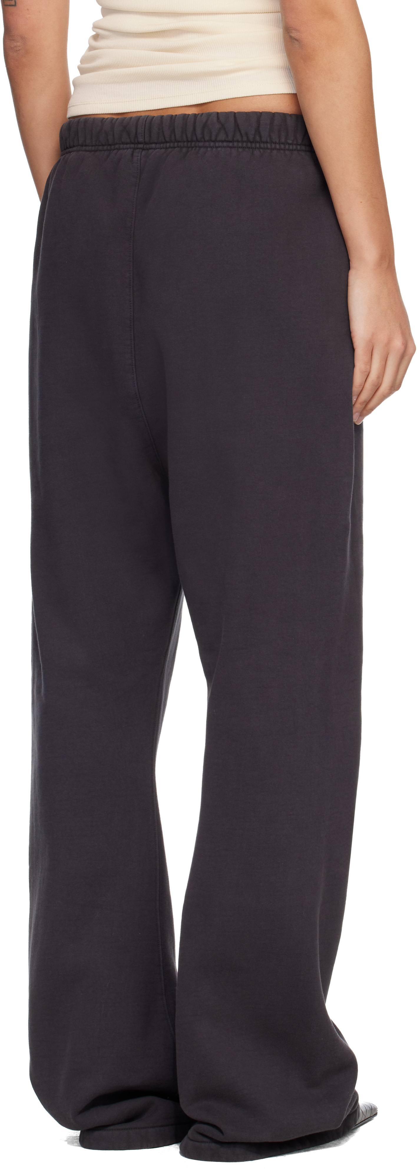 Fear of God ESSENTIALS: Black Signature Classic Fit Flare