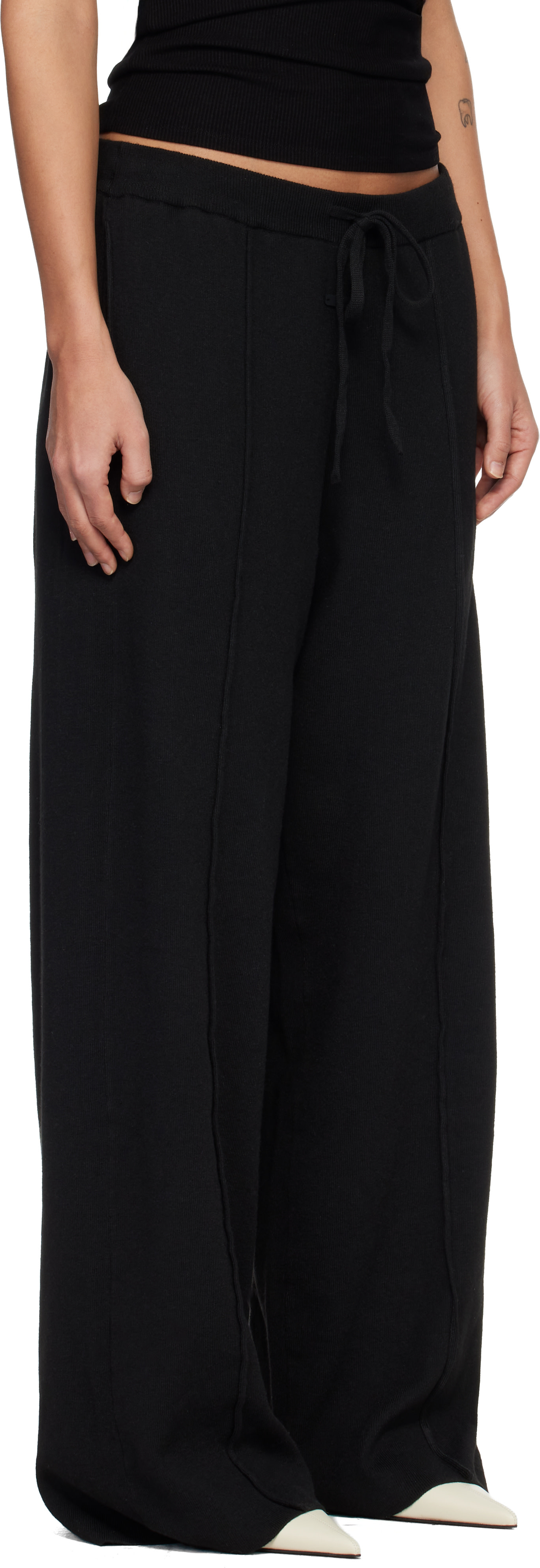 Fear of God ESSENTIALS - Pantalon de survêtement décontracté noir