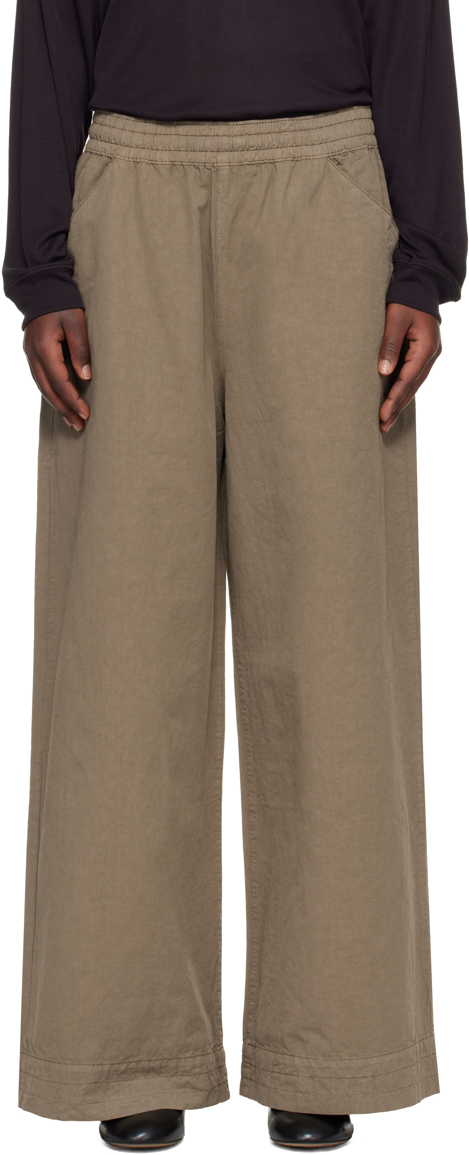YMC - Pantalon Envelope kaki