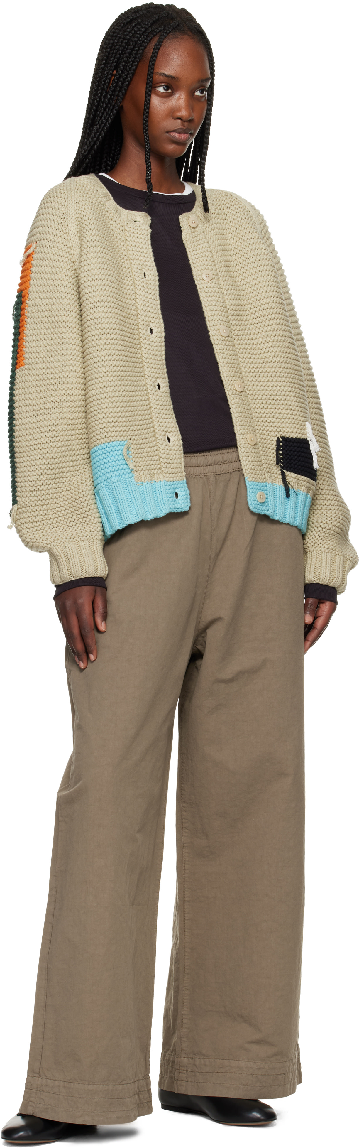 YMC - Pantalon Envelope kaki