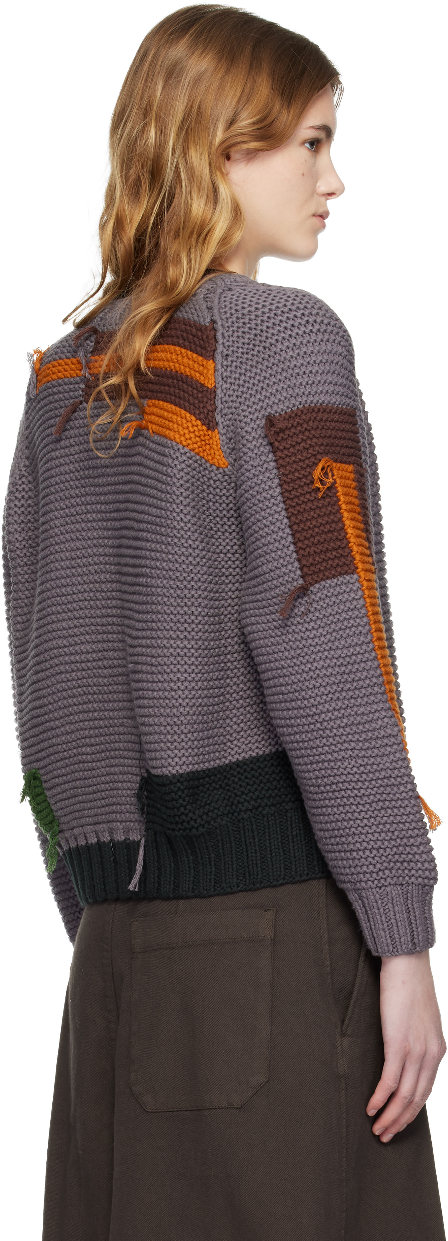 YMC - Cardigan Atomic gris