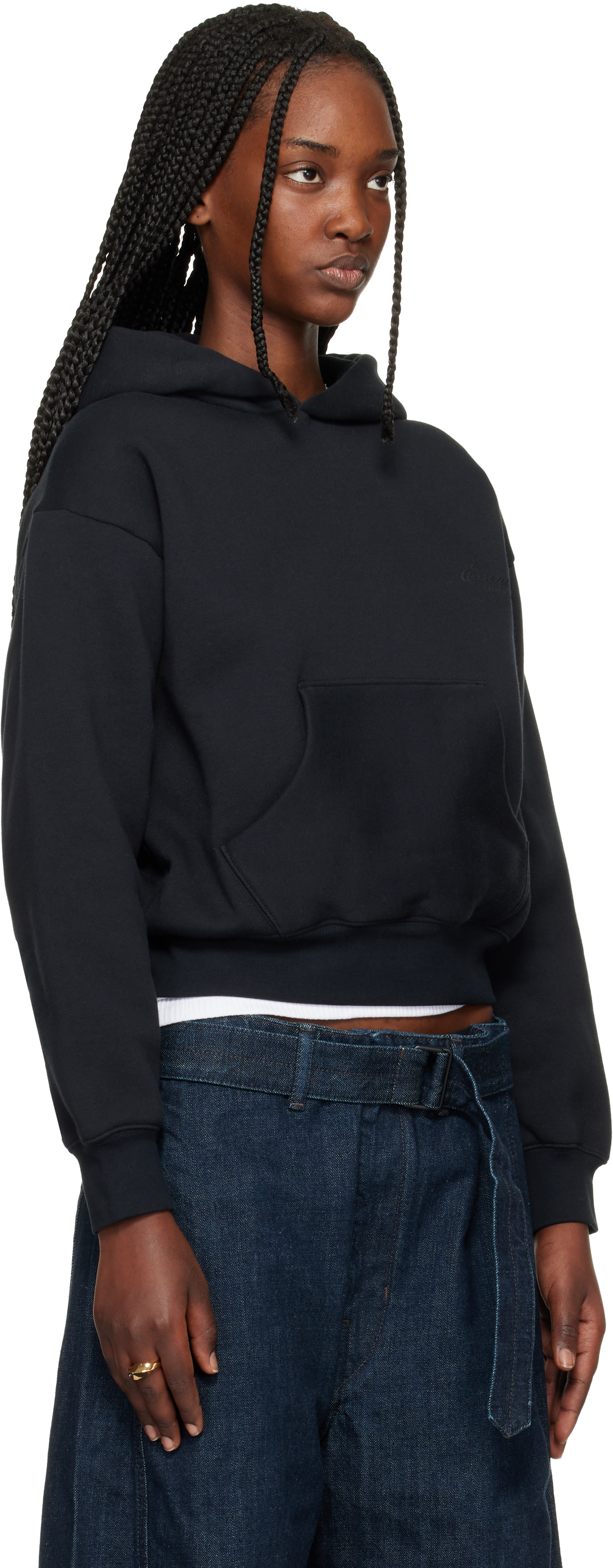Fear of God ESSENTIALS - ブラック Classic フーディ