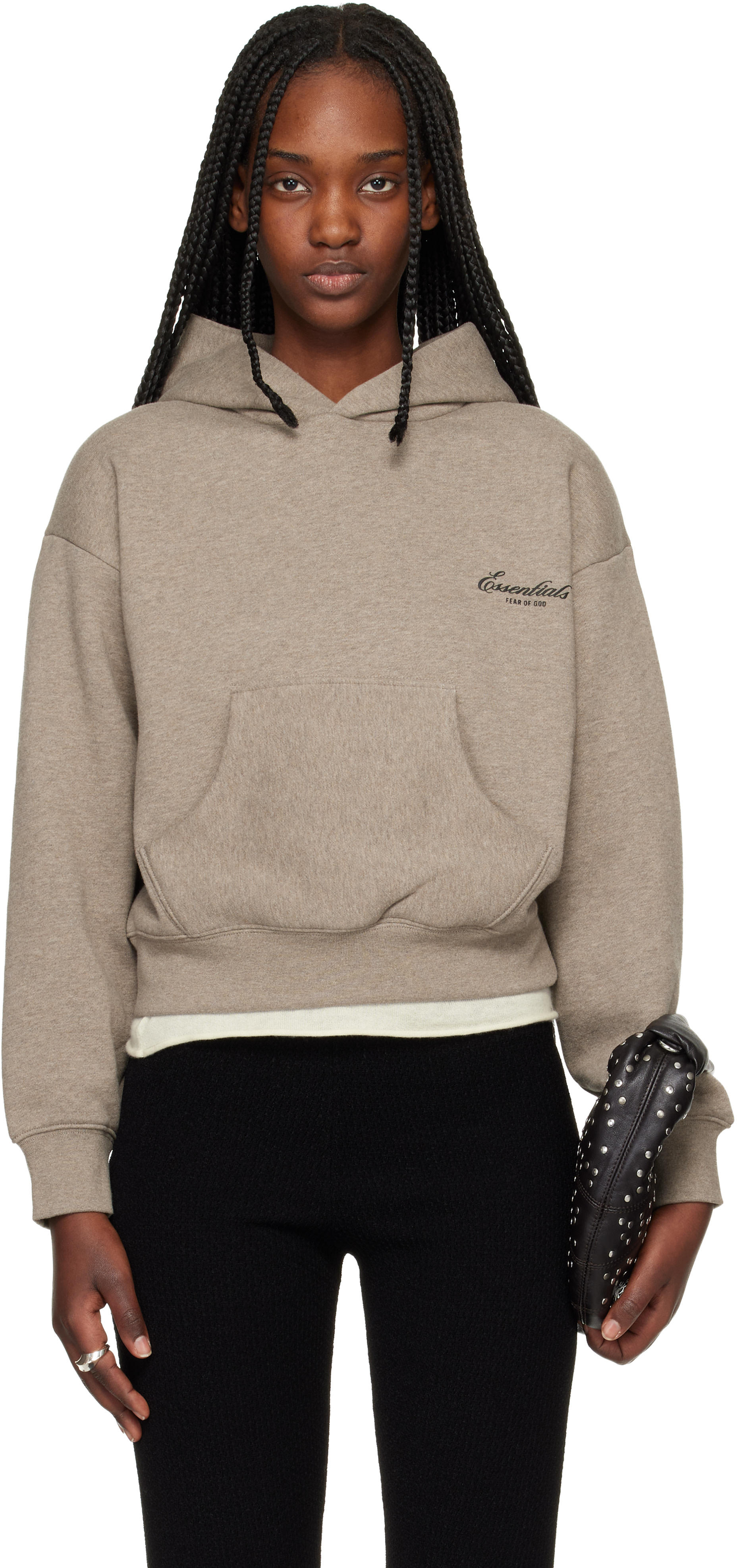 Fear of God ESSENTIALS - 브라운 클래식 후디