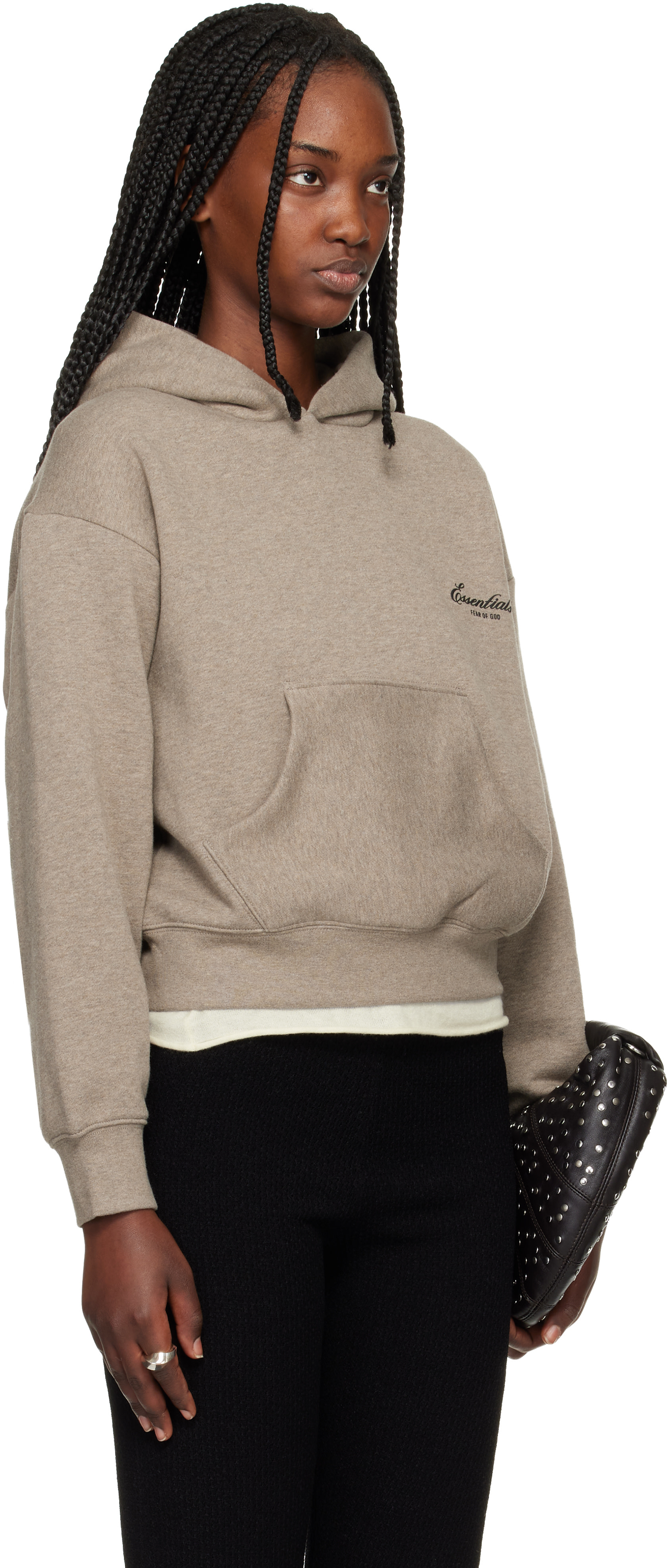 Fear of God ESSENTIALS - 브라운 클래식 후디