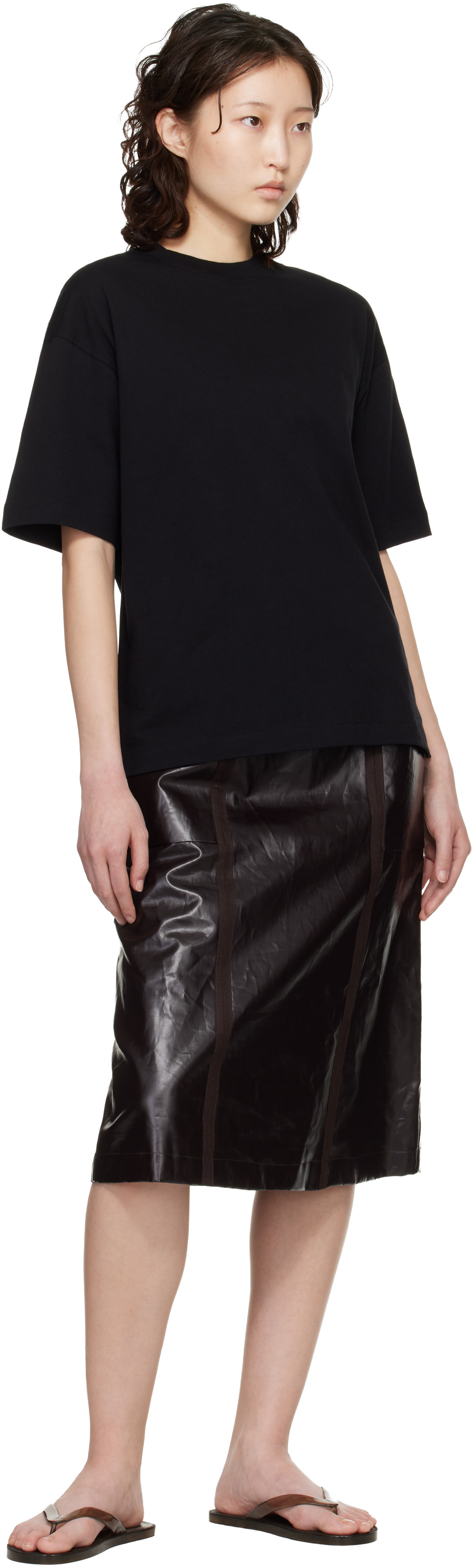 YMC - T-shirt Earth Triple noir