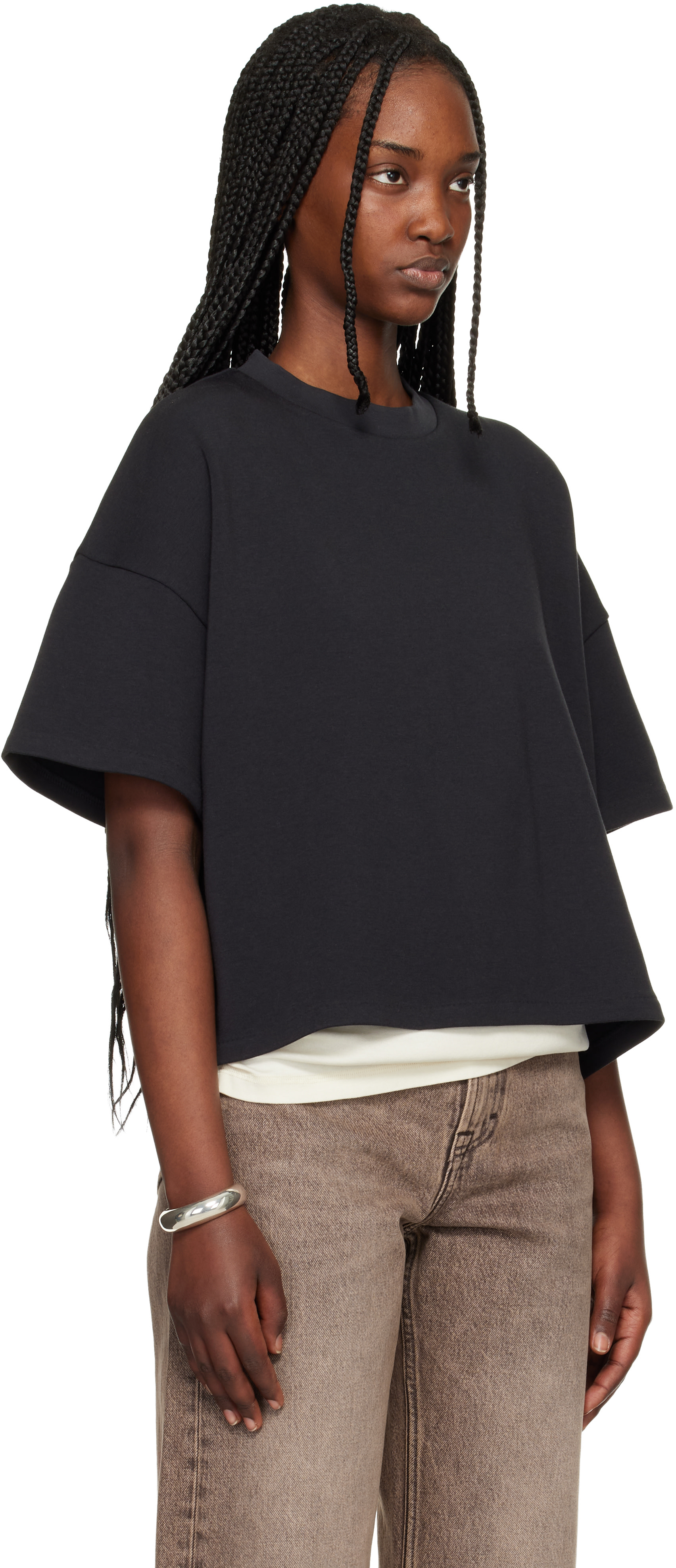 Fear of God ESSENTIALS - 블랙 박시 티셔츠