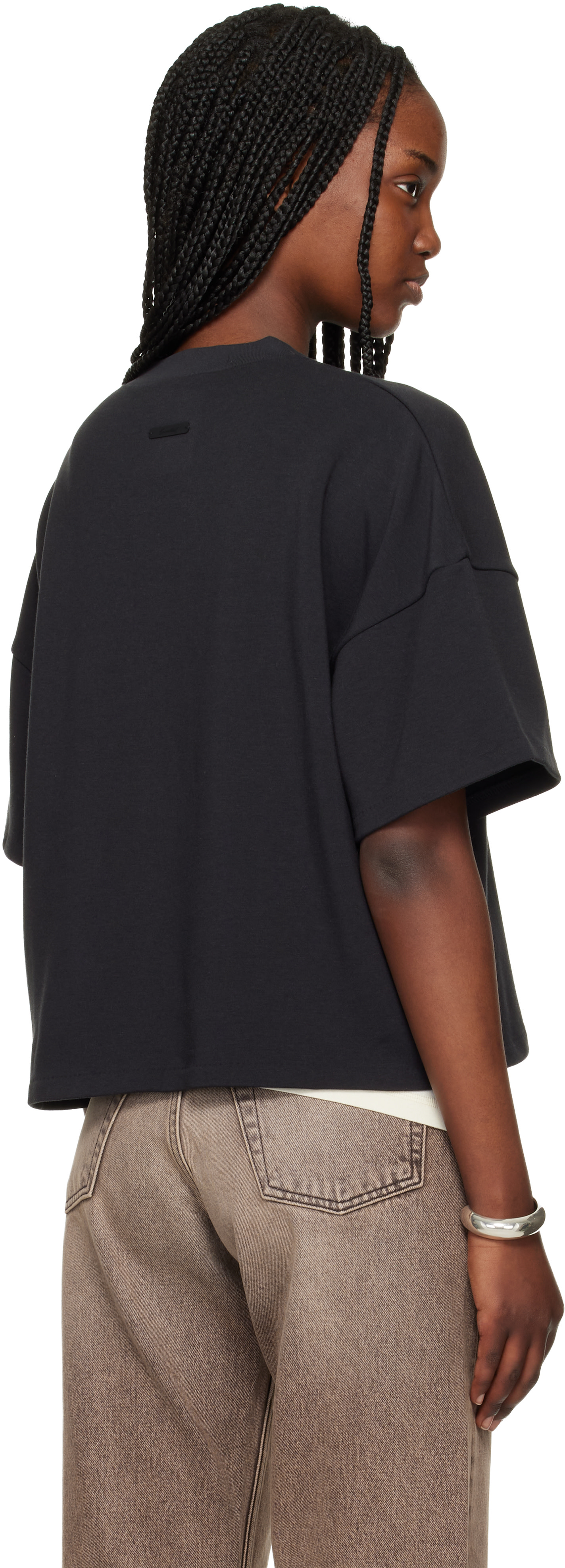 Fear of God ESSENTIALS - 블랙 박시 티셔츠
