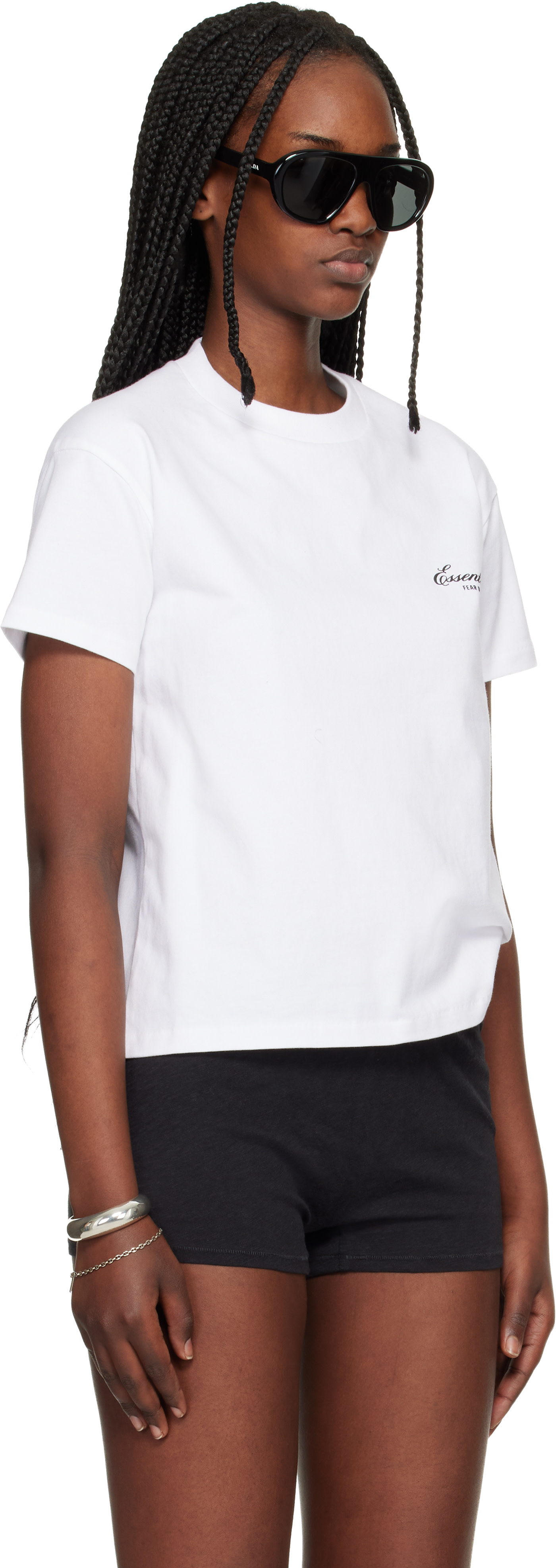 Fear of God ESSENTIALS - T-shirt à manches courtes blanc