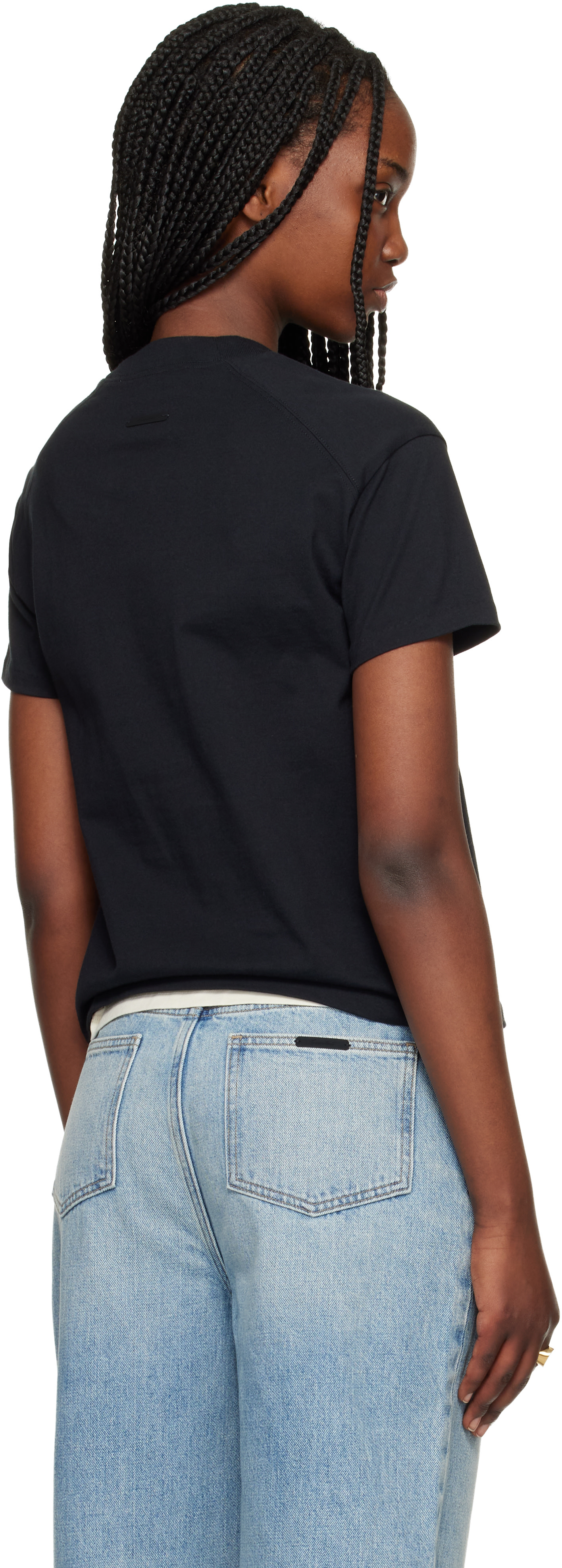Fear of God ESSENTIALS - T-shirt noir à coupe classique