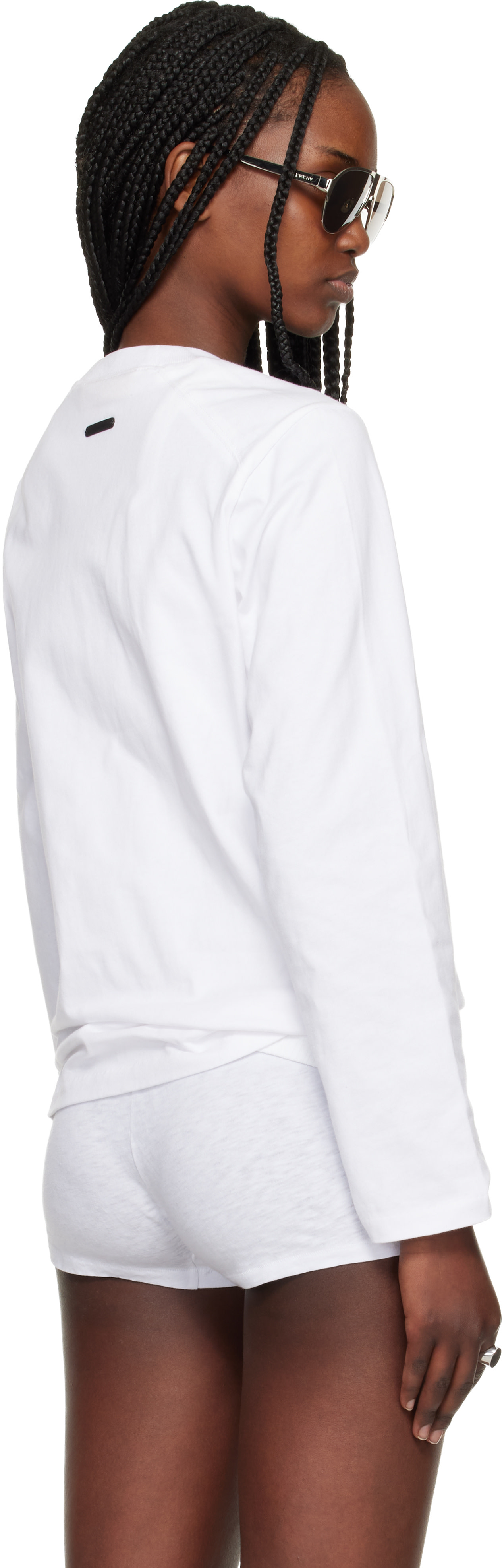 Fear of God ESSENTIALS - T-shirt à manches longues blanc