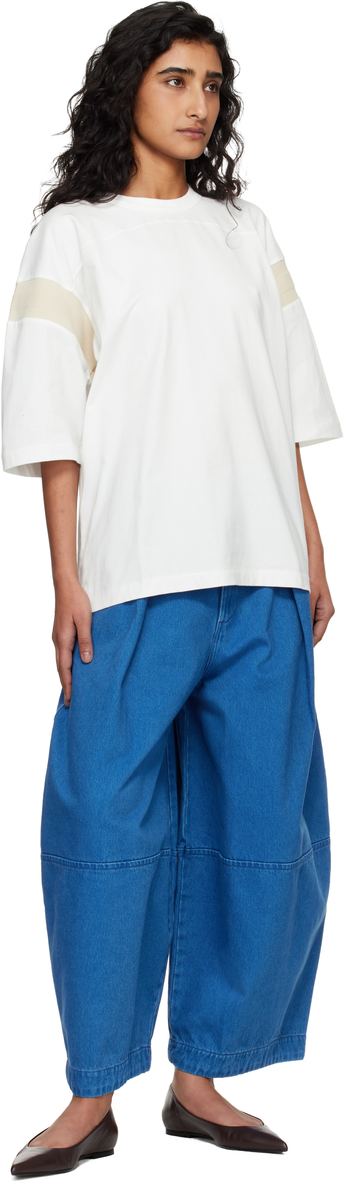 YMC: Off-White Skate T-shirt | SSENSE