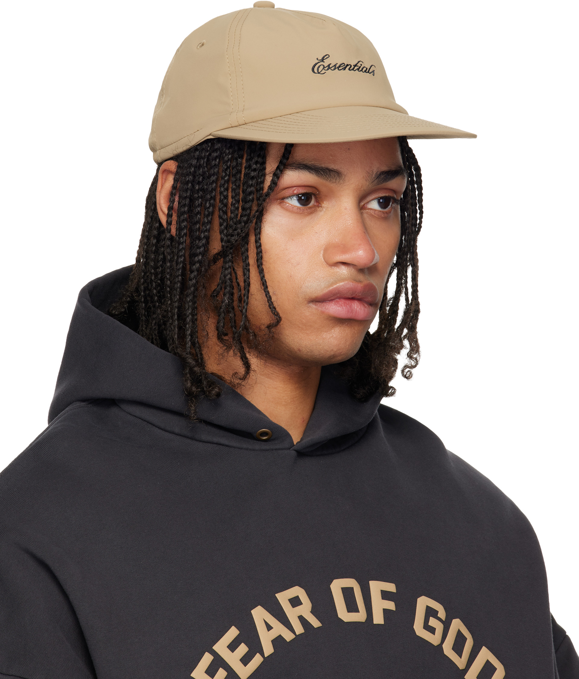 Fear of God ESSENTIALS - ベージュ Signature 5 Panel キャップ