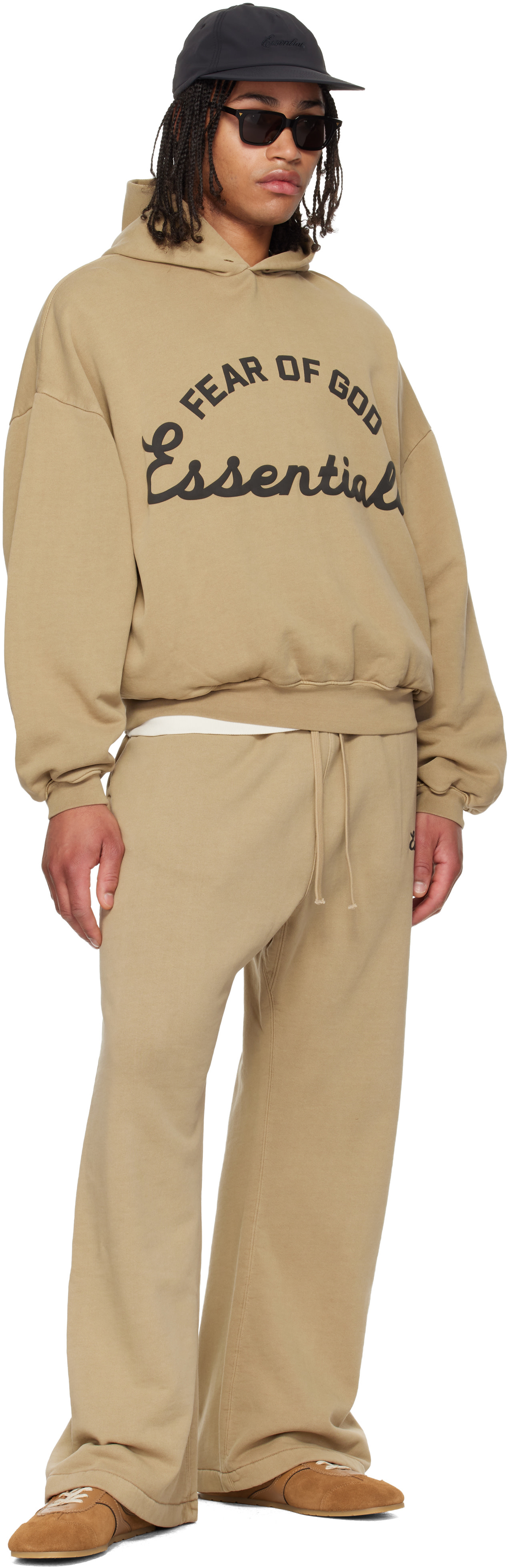 Fear of God ESSENTIALS - ベージュ Training Classic フレア スウェットパンツ