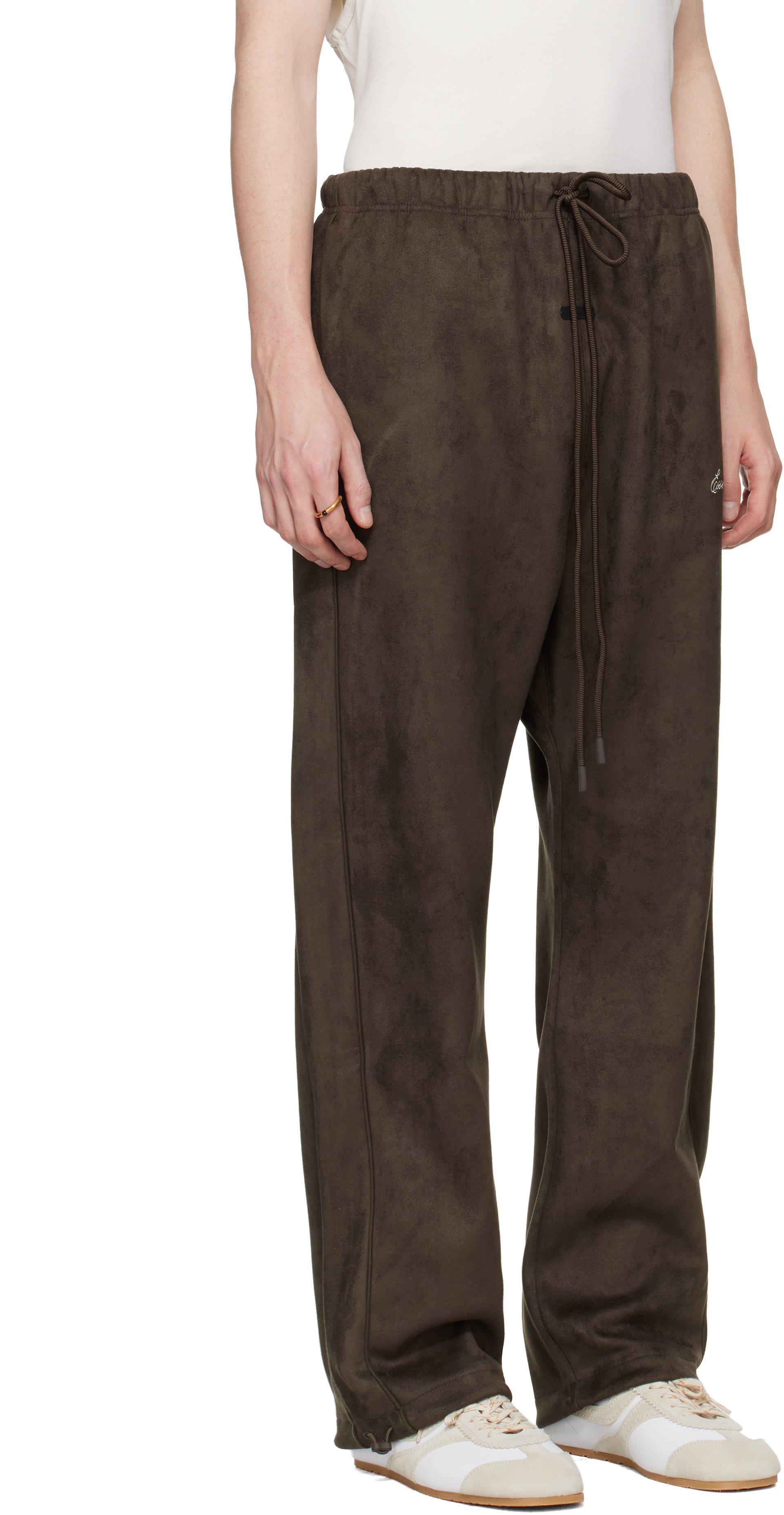 Fear of God ESSENTIALS: ブラウン Signature Relaxed フェイク