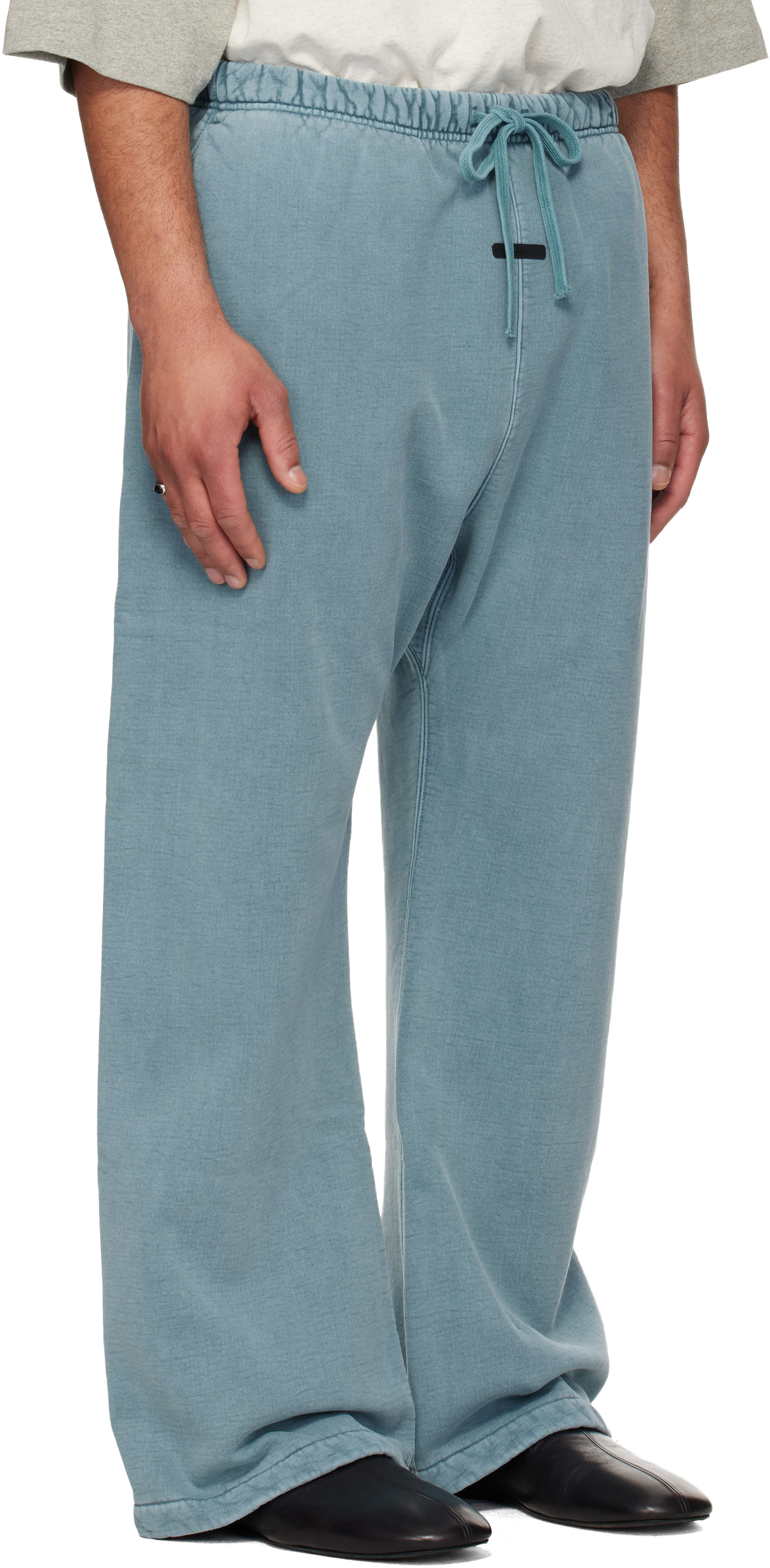 Fear of God ESSENTIALS: Blue Signature Classic Flare Sweatpants
