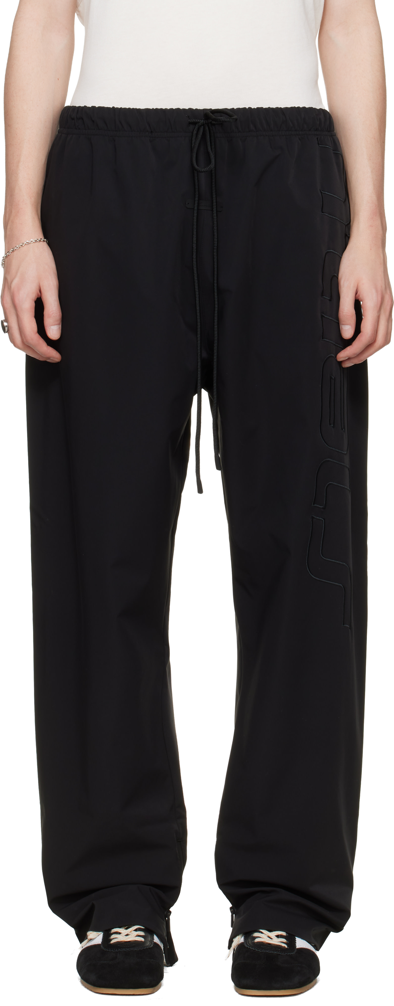 Fear of God ESSENTIALS - Black Active Trace Track Pants