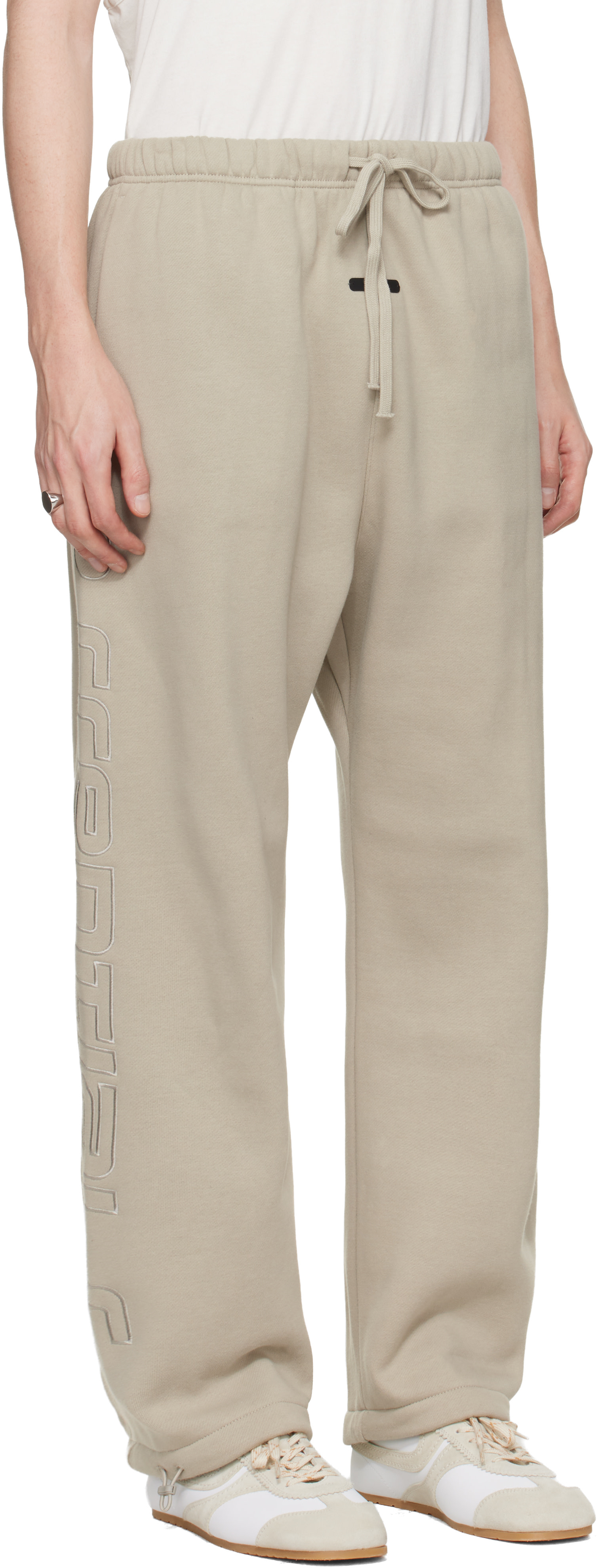 Fear of God ESSENTIALS - Gray Active Trace Relaxed Sweatpants