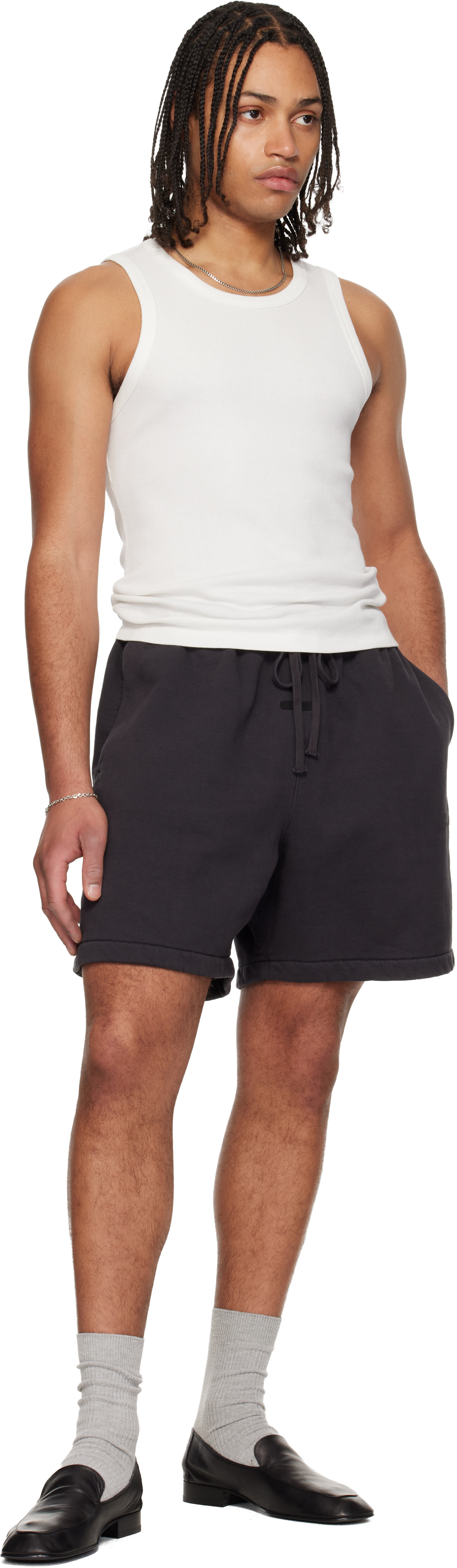 Fear of God ESSENTIALS: ブラック Signature Classic スウェット