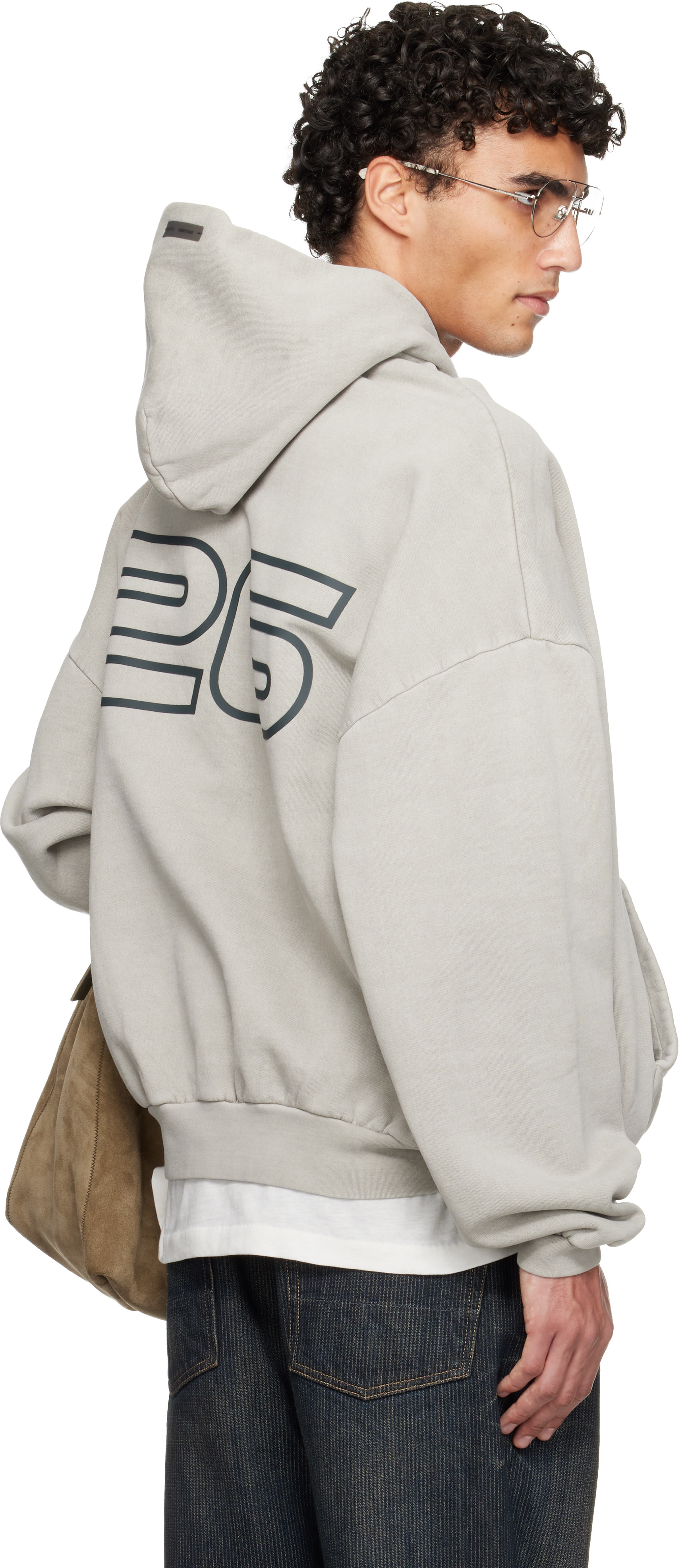 Fear of God ESSENTIALS: グレー Holiday Heavy Fleece 90s フーディ