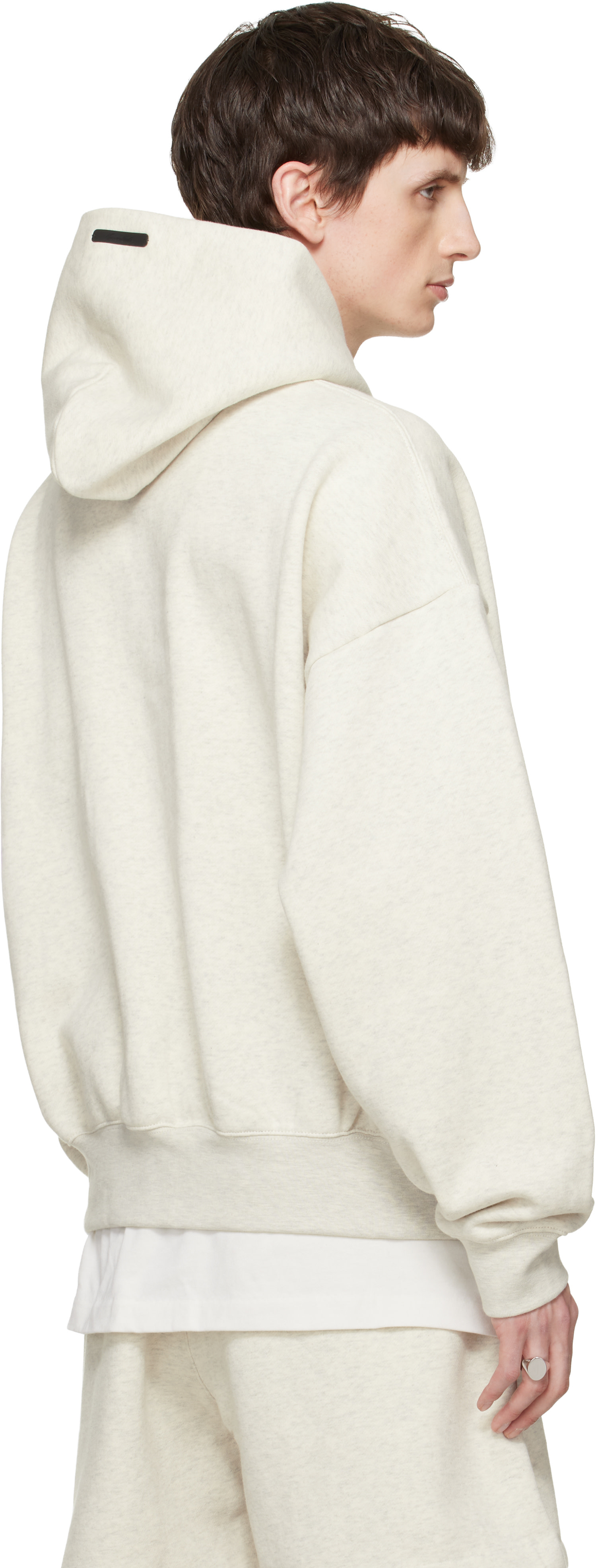 Fear of God ESSENTIALS - 그레이 시그니처 클래식 후디