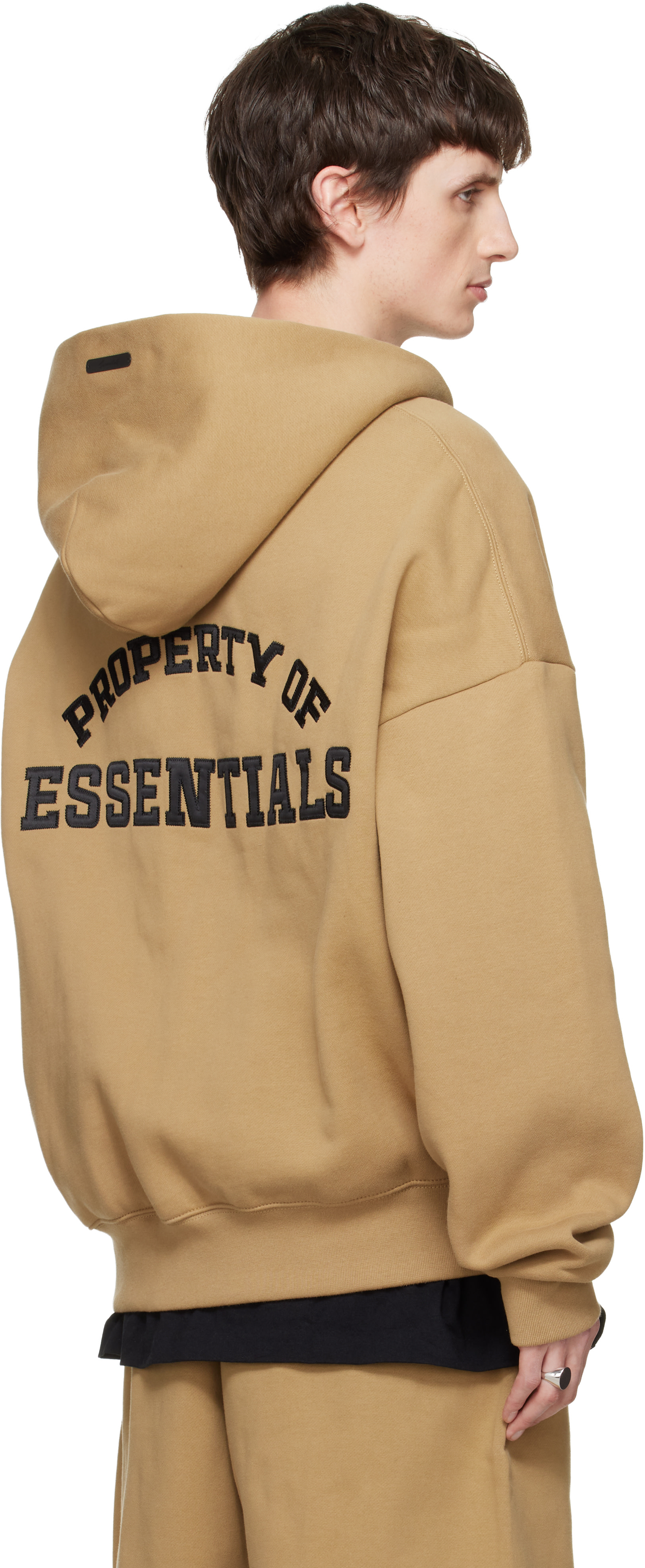 Fear of God ESSENTIALS - 탠 프로퍼티 라운지 집업 후디