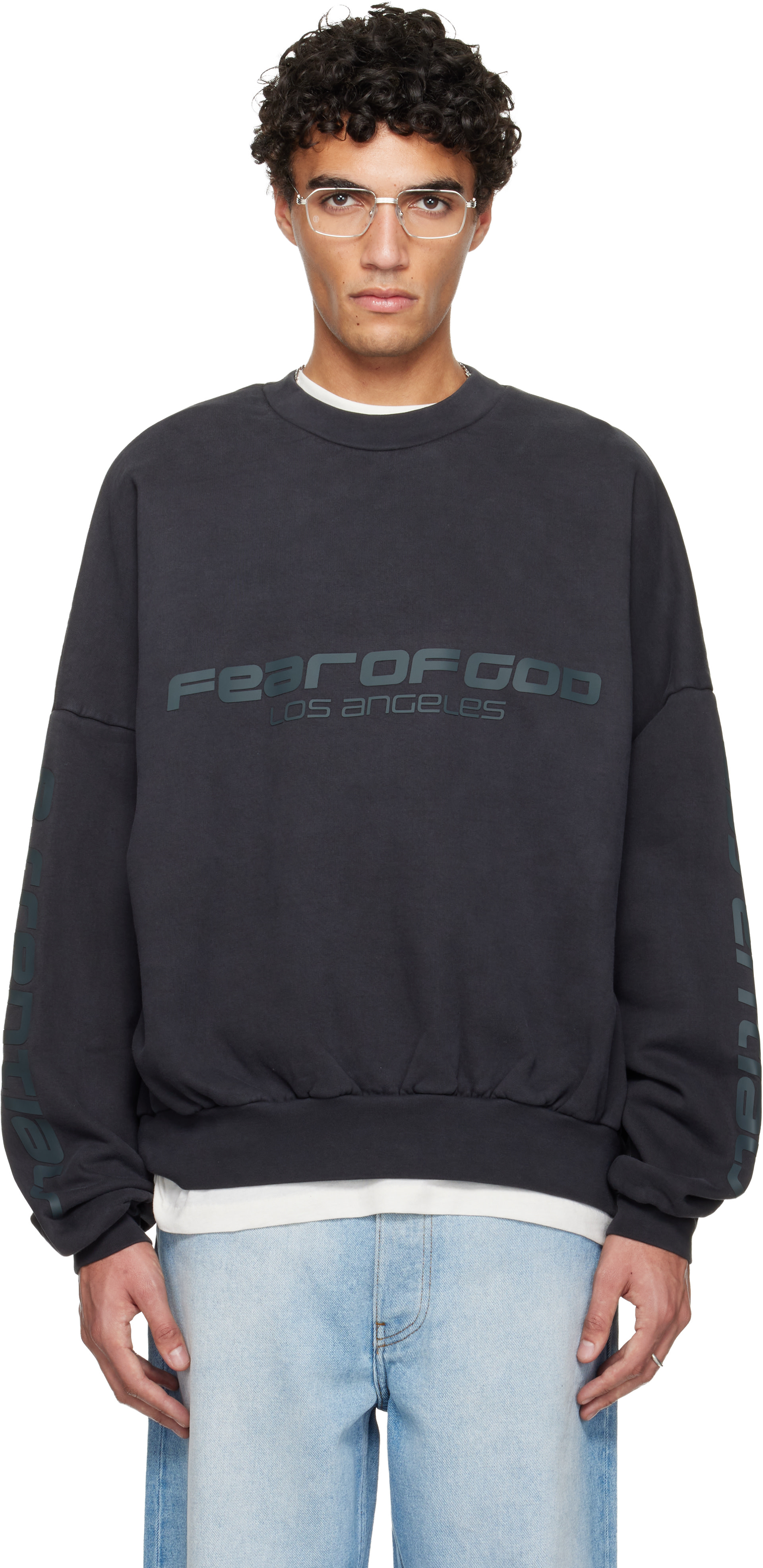 Fear of God ESSENTIALS - Pull molletonné épais 'Los Angeles' noir en molleton épais - Holiday