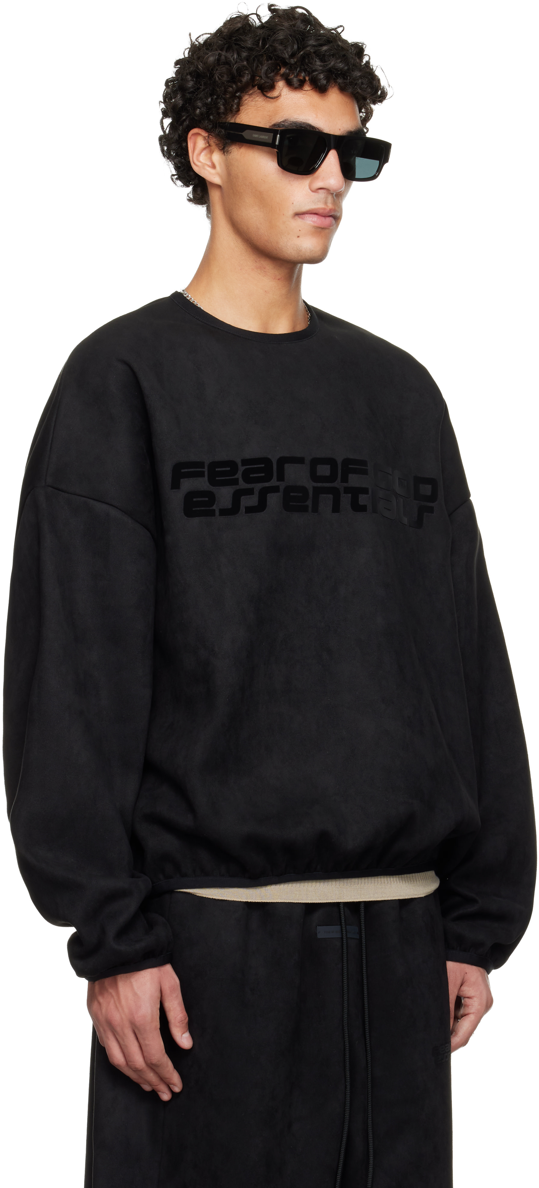 Fear of God ESSENTIALS: ブラック Holiday Modern フェイクスエード 