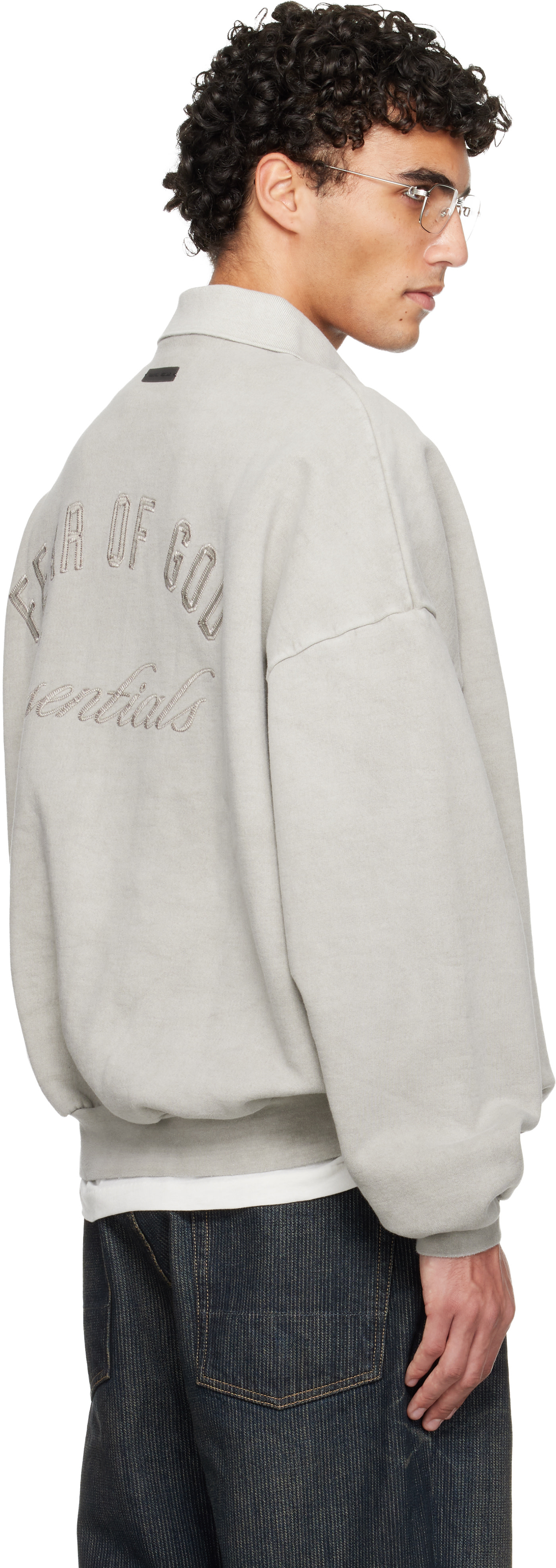 Fear of God ESSENTIALS: グレー Holiday Embroidered Classic