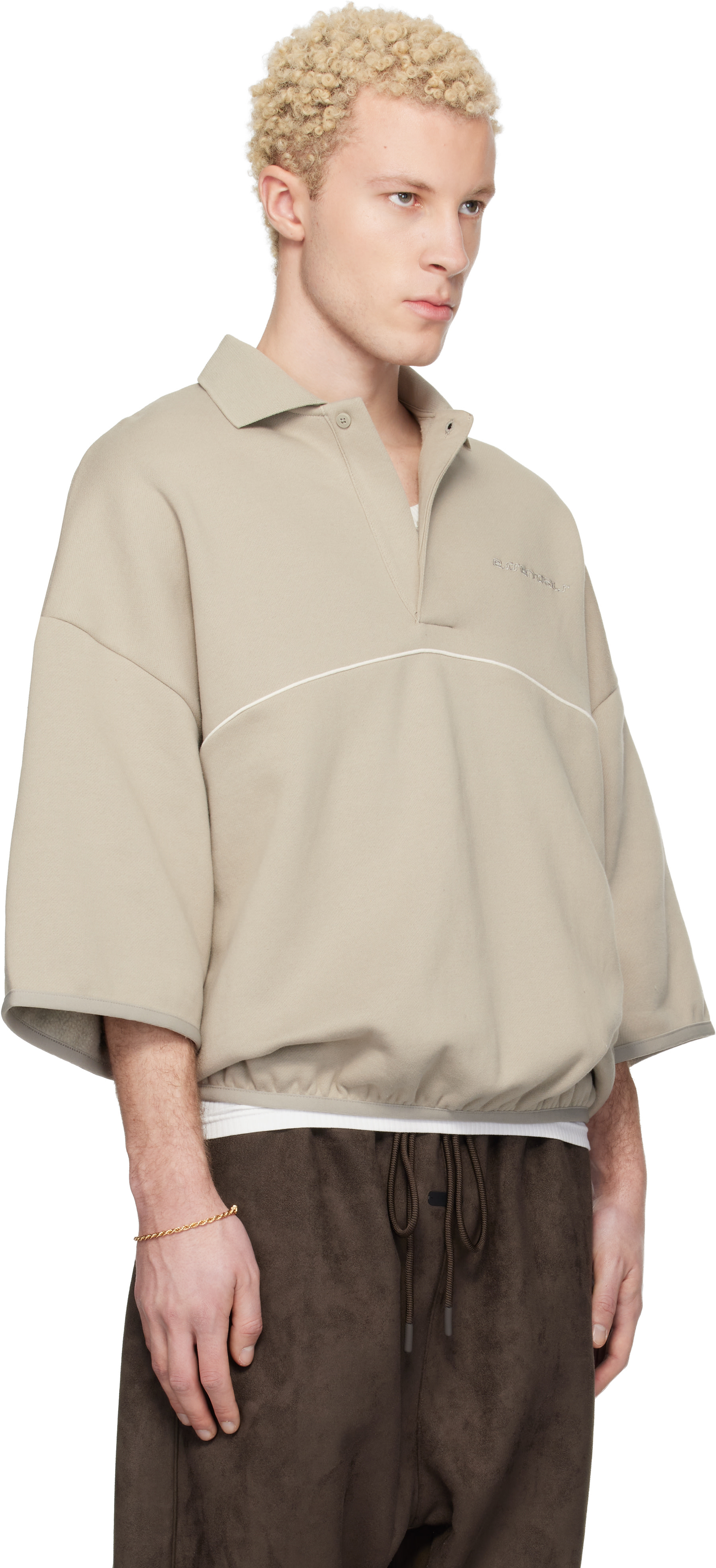Fear of God ESSENTIALS - 토프 액티브 트레이스 모던 폴로 셔츠