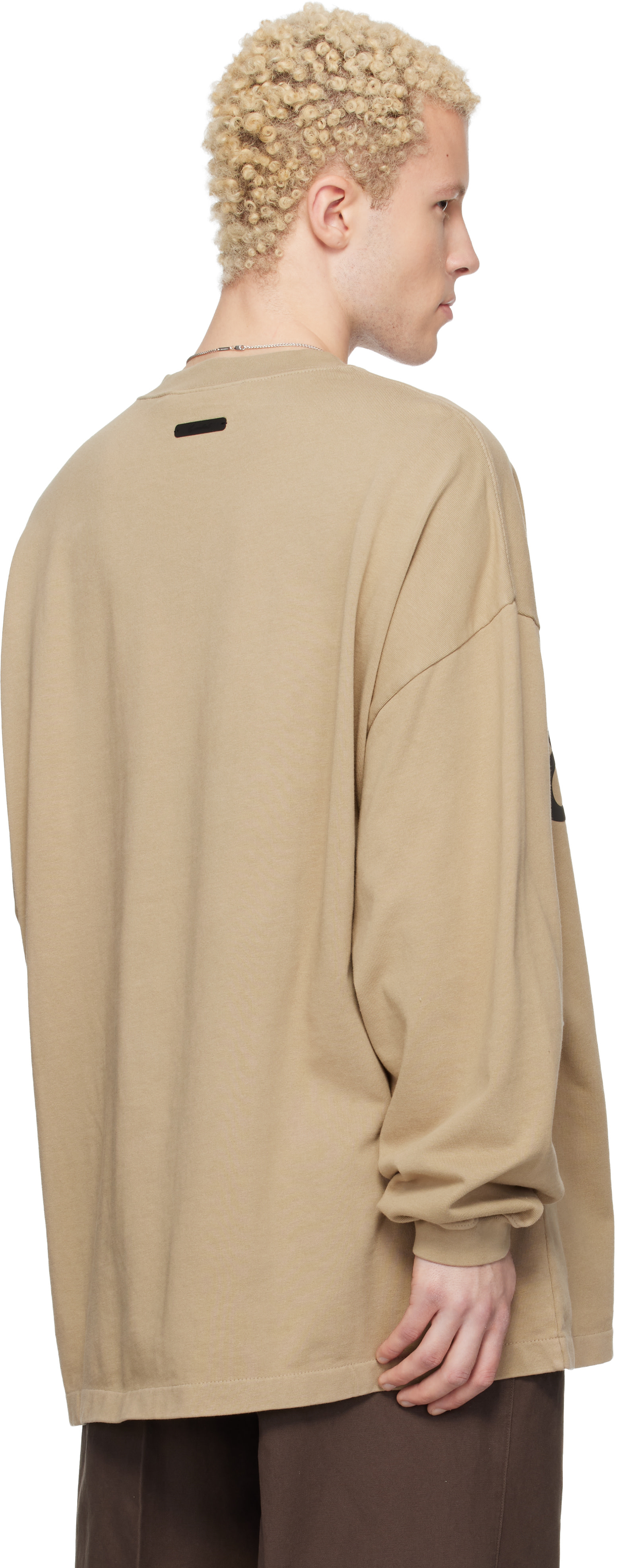 Fear of God ESSENTIALS - 베이지 트레이닝 90s 티셔츠