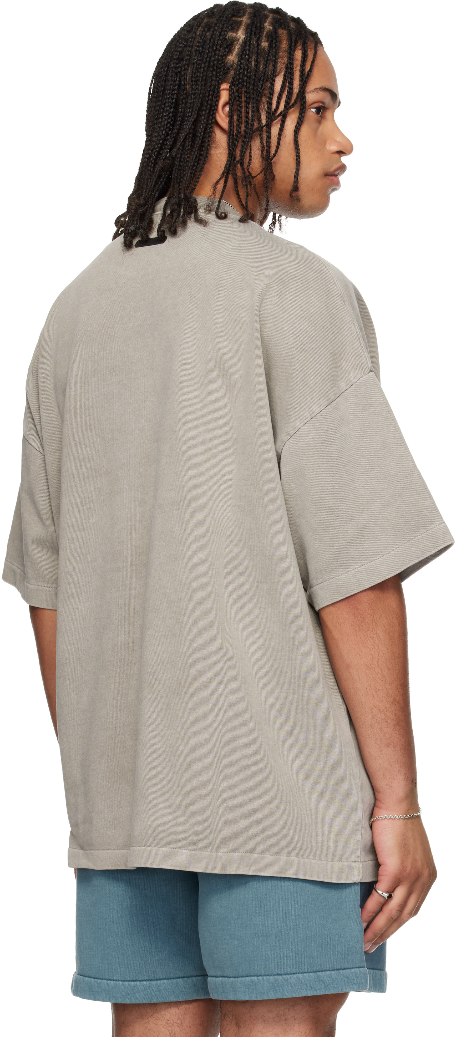 Fear of God ESSENTIALS - T-shirt 90s gris à logo