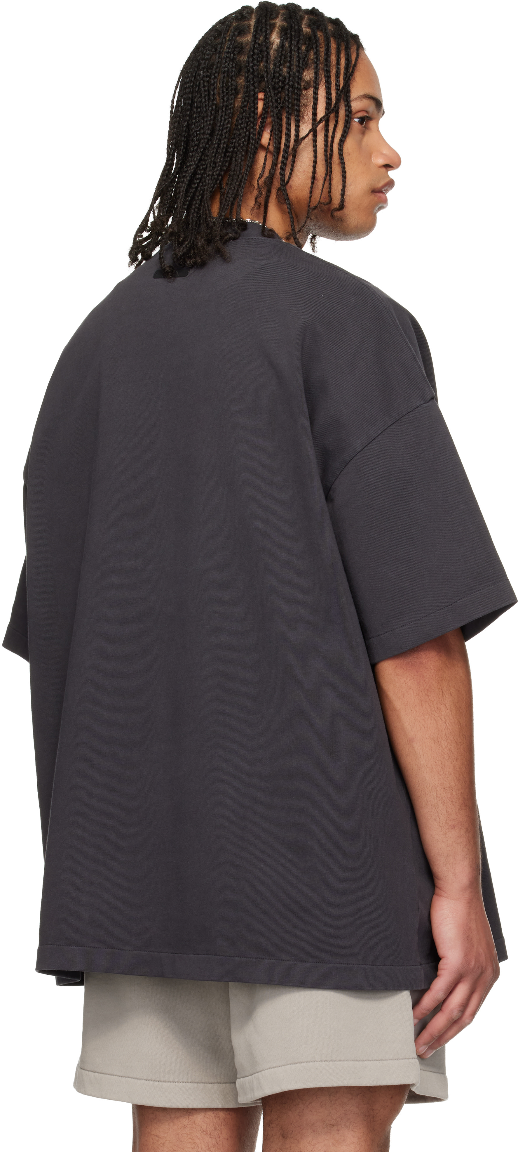 Fear of God ESSENTIALS - T-shirt 90s noir à logo