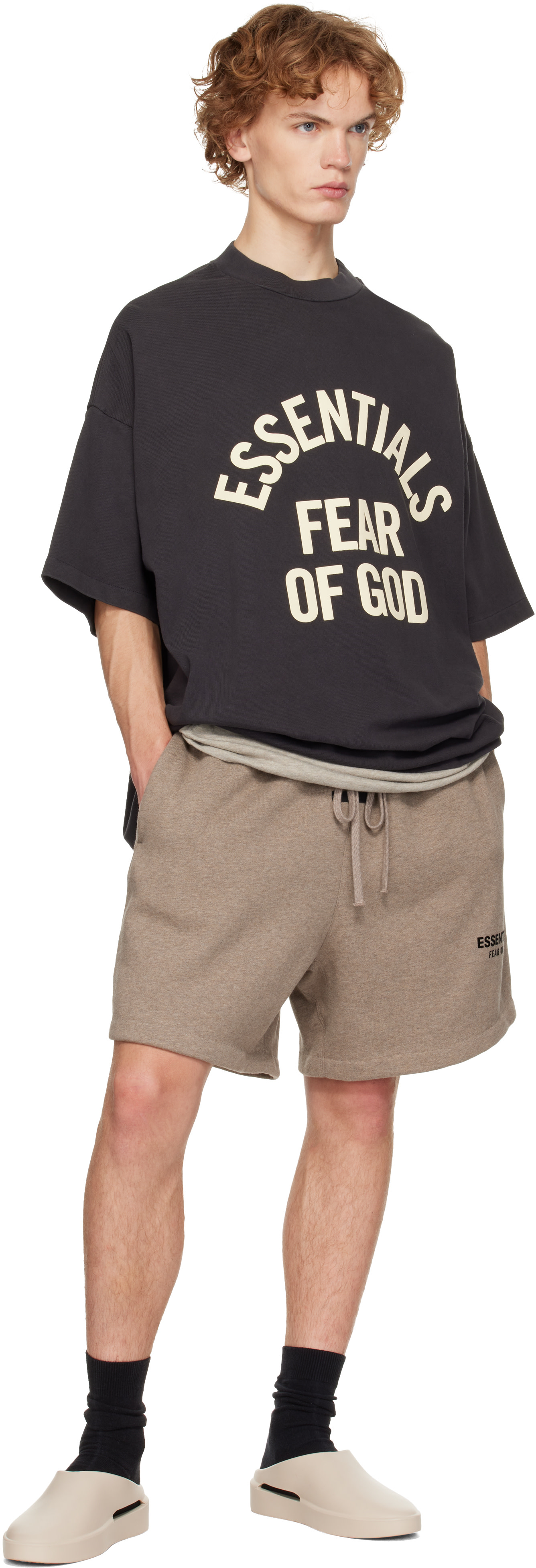 Fear of God ESSENTIALS - ベージュ Essentials California 1.0 ミュール スリッポン