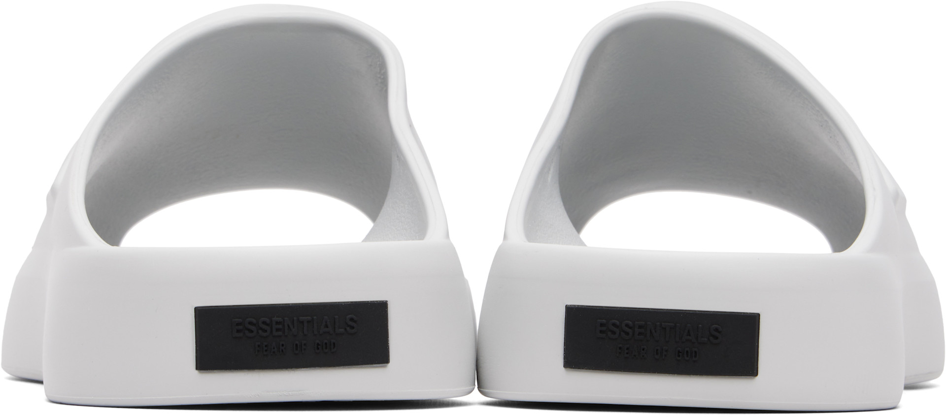 Fear of God ESSENTIALS - Gray Essentials Los Feliz Slides