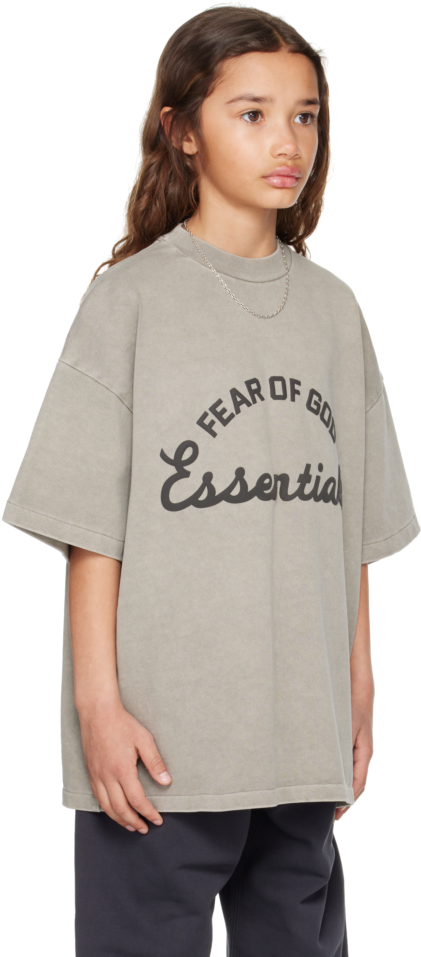 Fear of God ESSENTIALS - Enfant | T-shirt 90s noir