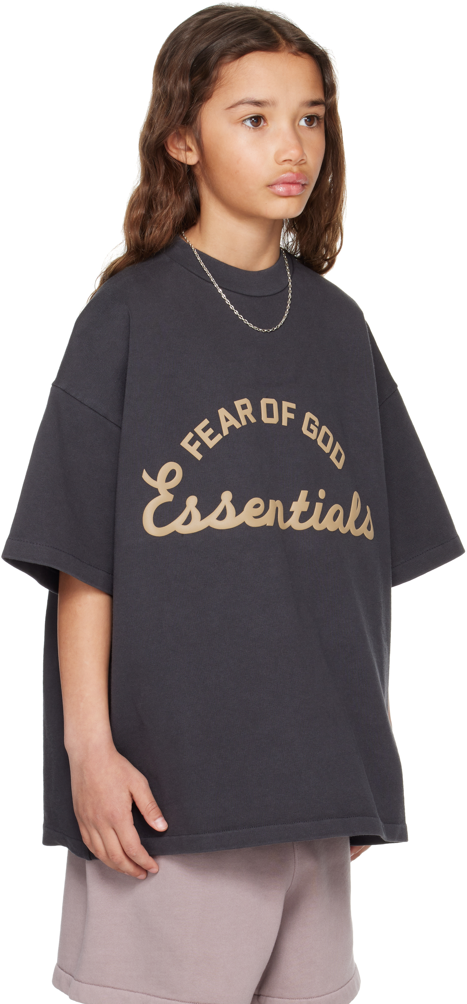 Fear of God ESSENTIALS - Enfant | T-shirt 90s noir