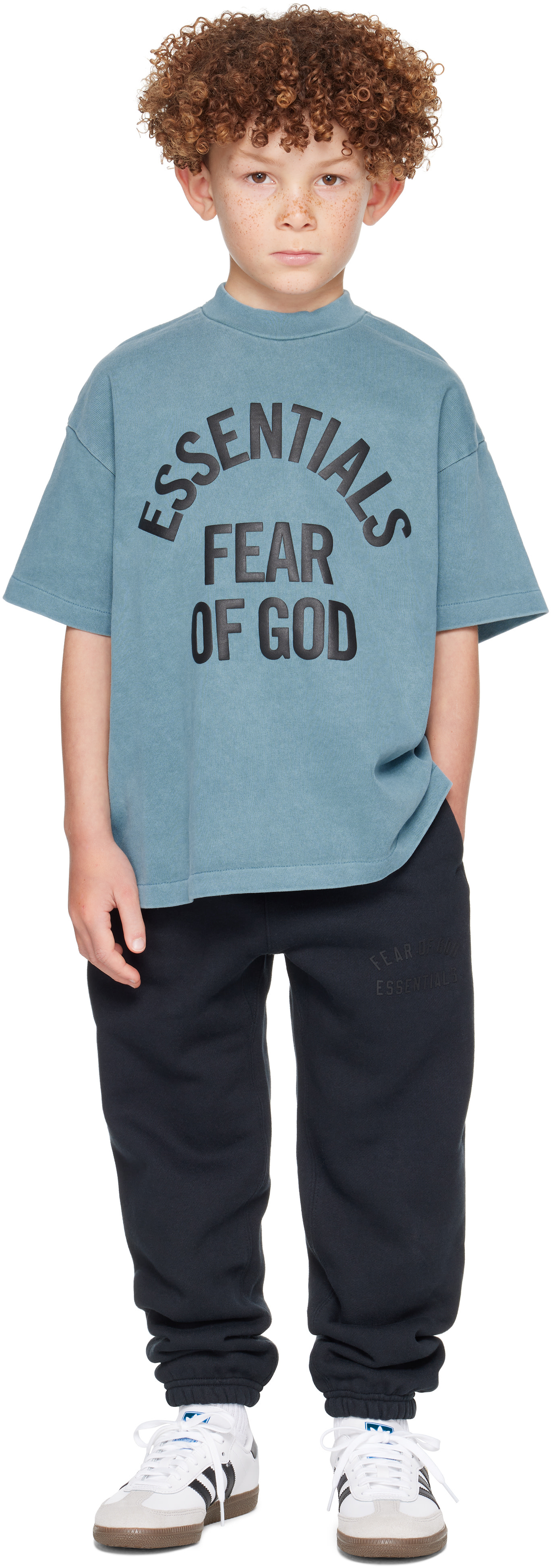 Fear of God ESSENTIALS - 灰色 Classic 儿童运动裤