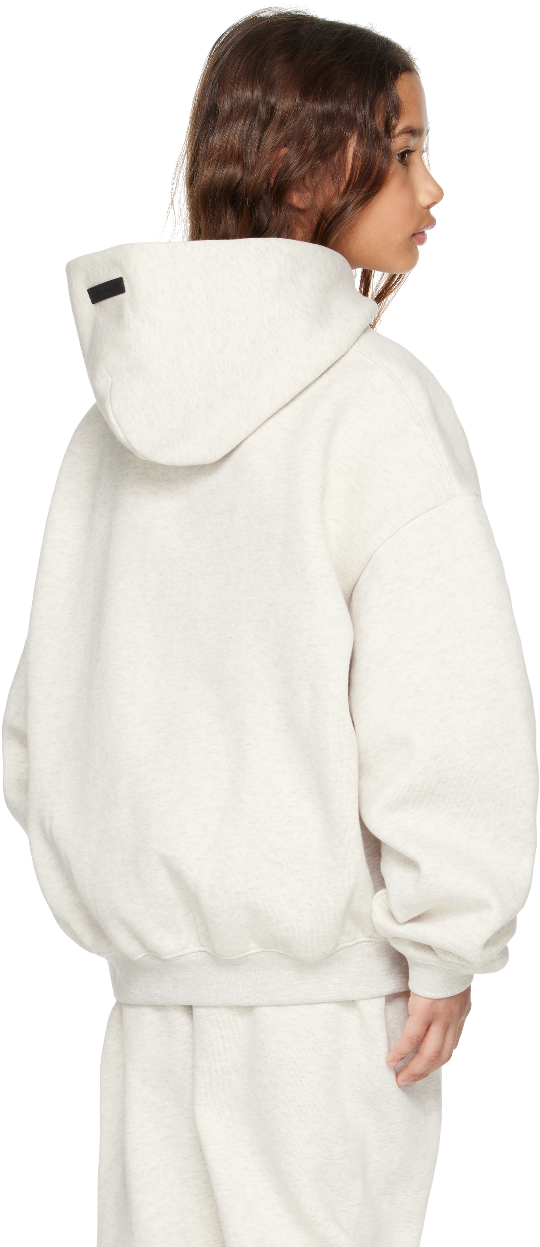 Fear of God ESSENTIALS - Enfant | Pull à capuche beige à coupe classique