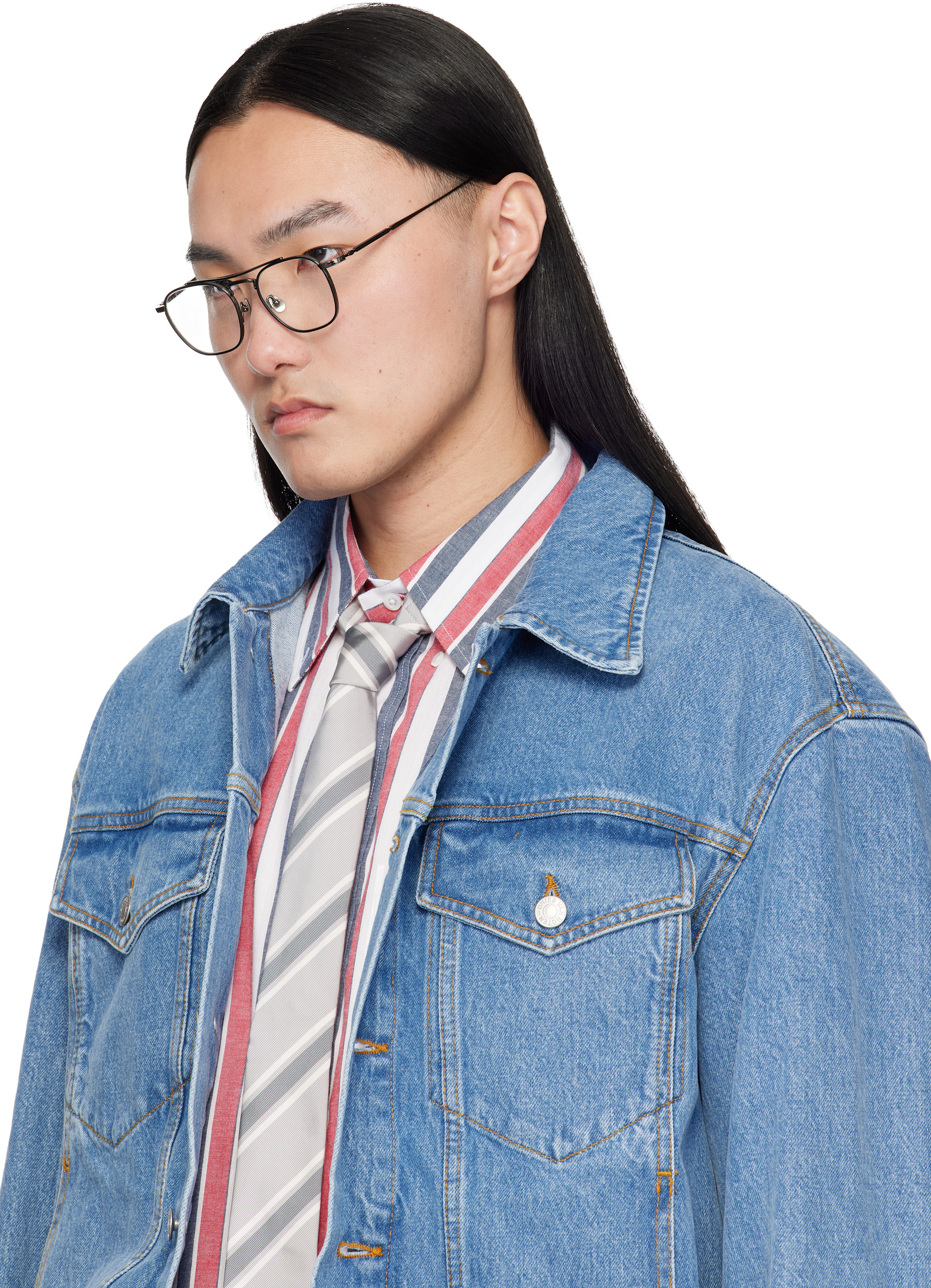 Matsuda - Lunettes M3149 gris acier