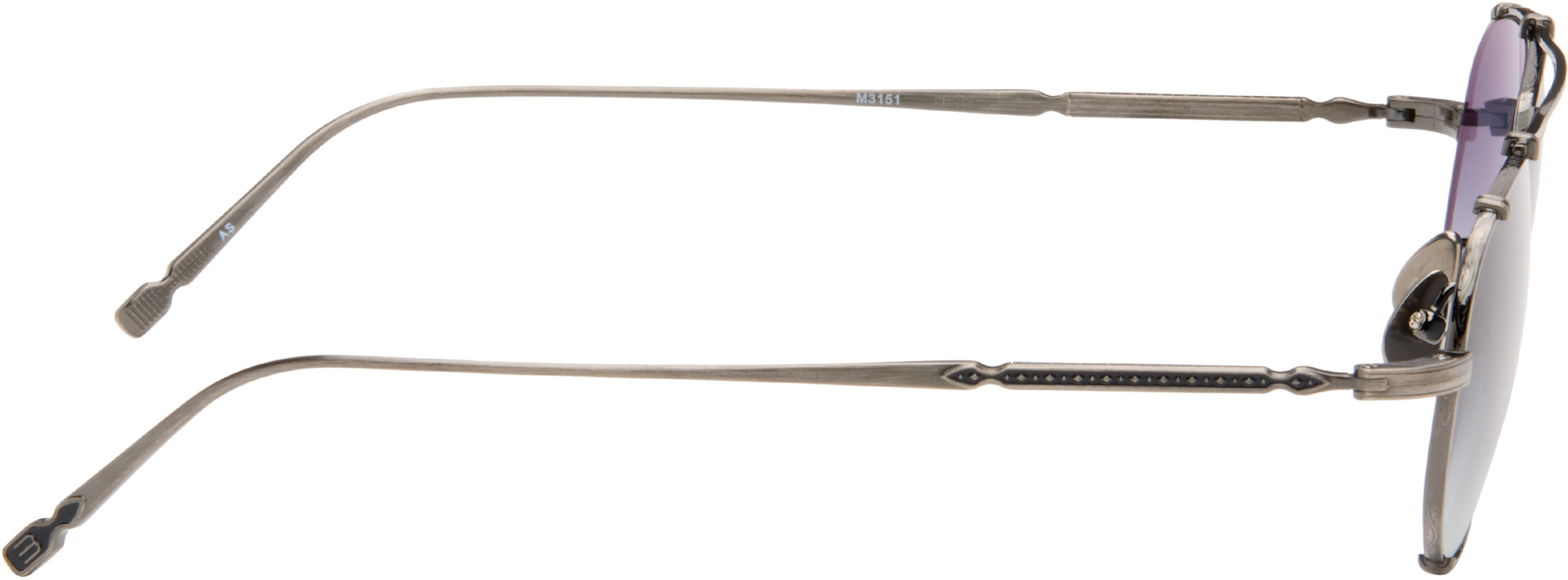 Matsuda - Lunettes de soleil M3151 argentées