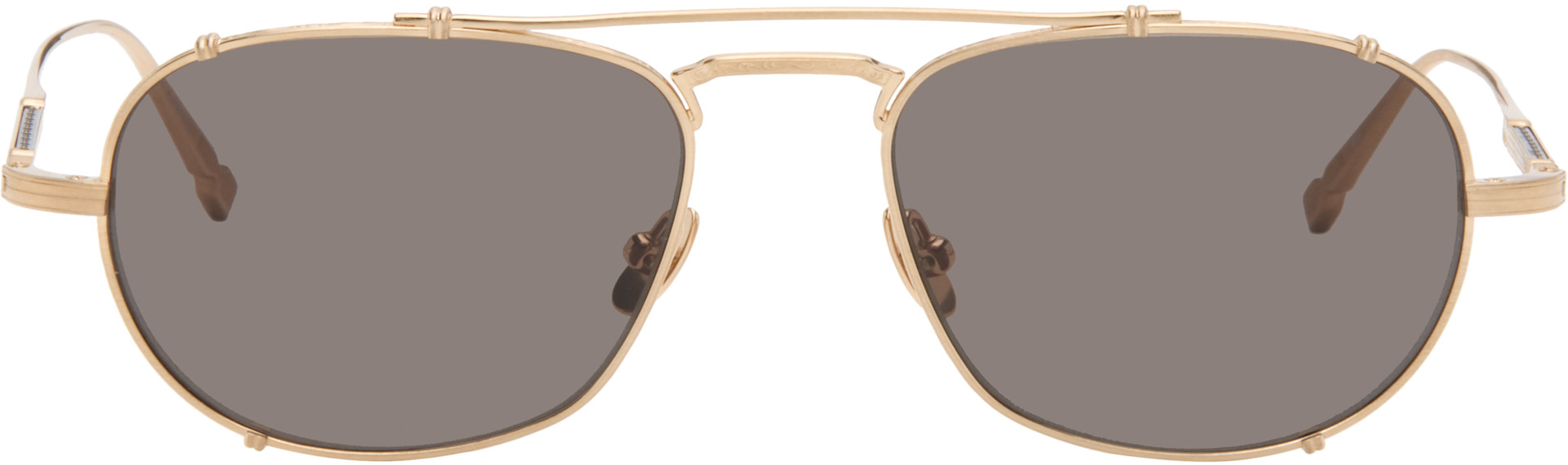 Matsuda - Lunettes de soleil M3151 dorées