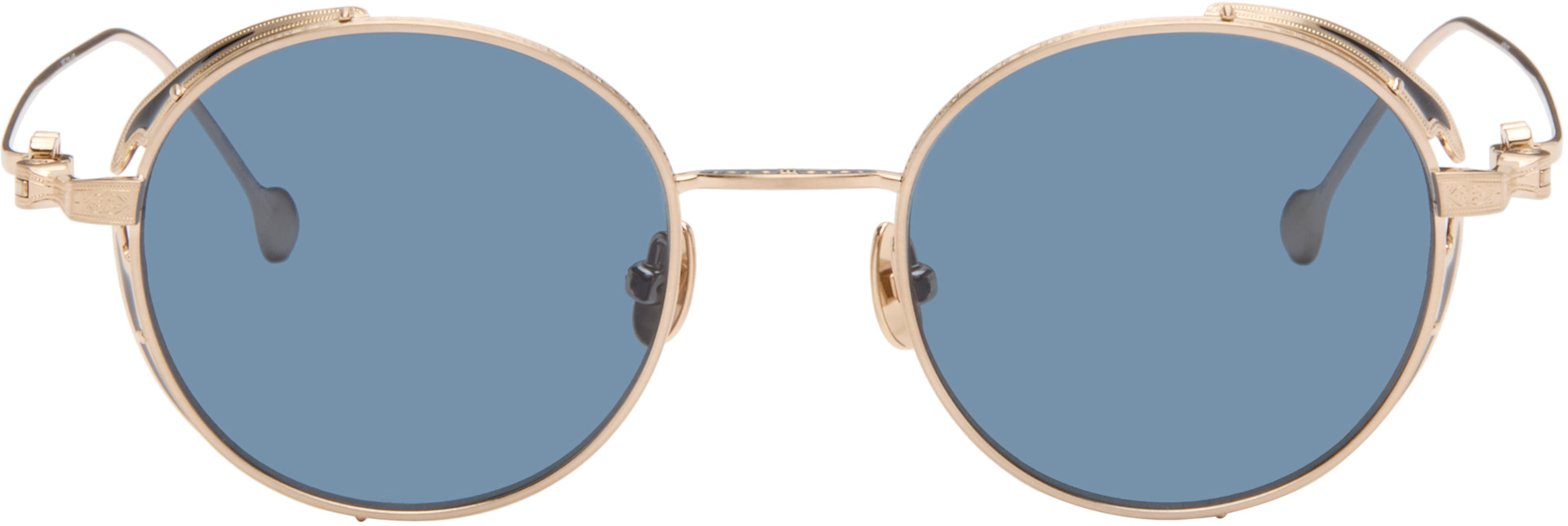 Matsuda - Lunettes de soleil M3152 dorées
