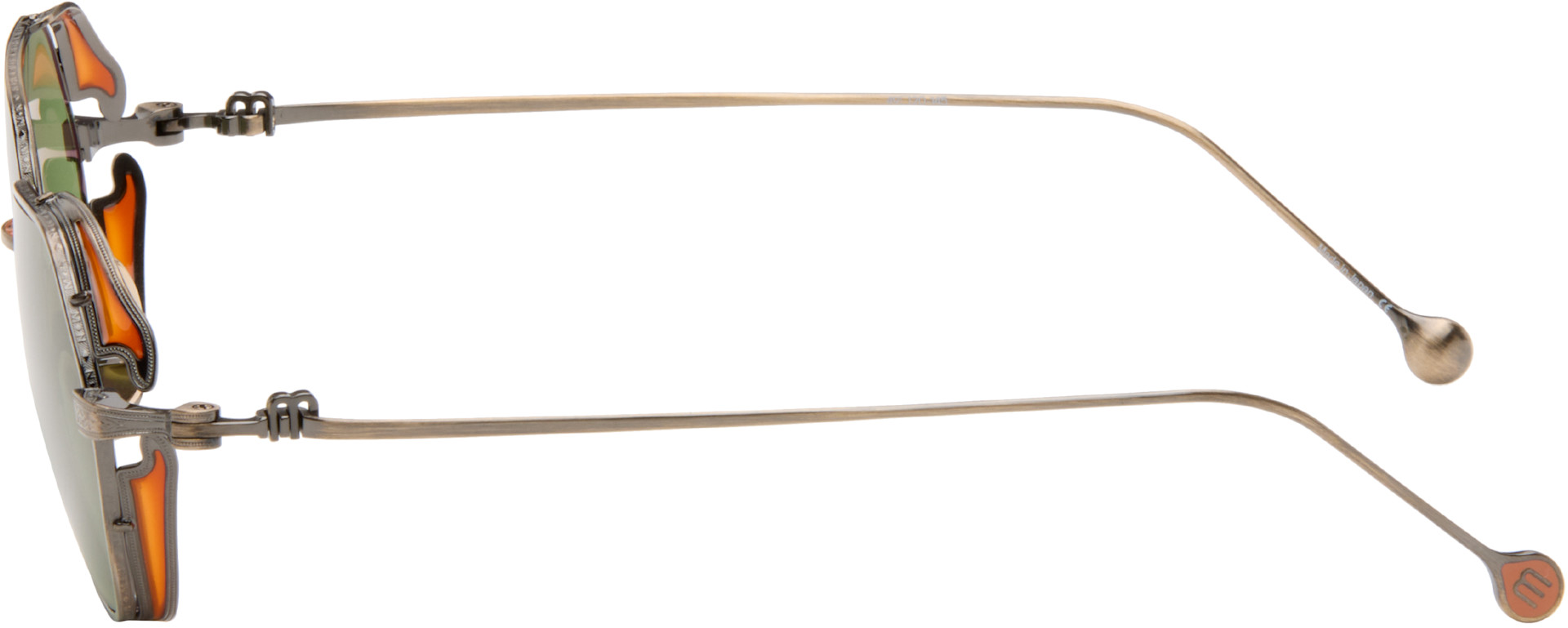 Matsuda - Lunettes de soleil M3153 dorées