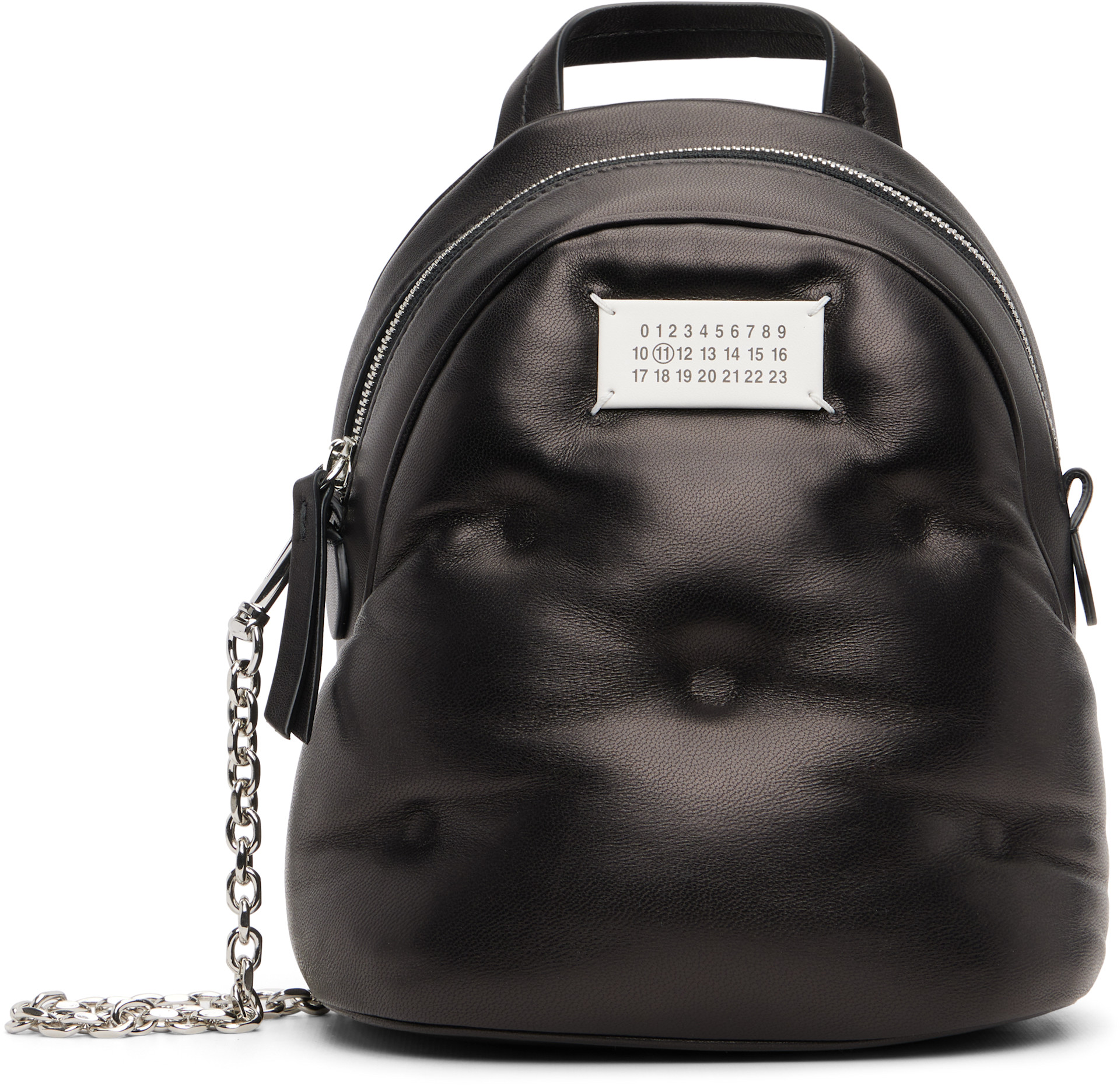 MaisonMargielaバッグ Maison Margiela: Black Glam Slam Backpack | SSENSE