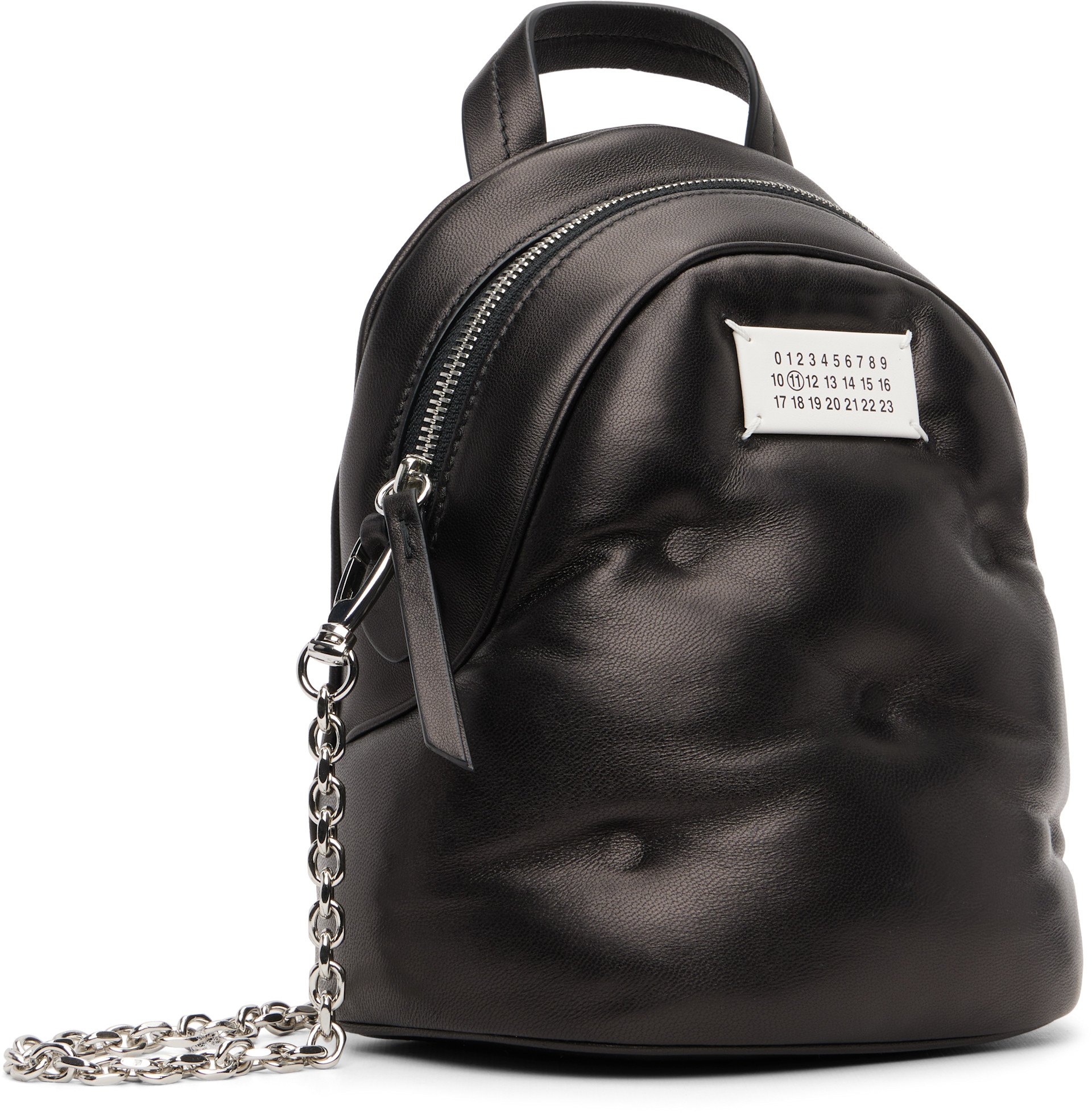Maison Margiela Glam Slamバック Maison Margiela: ブラック Glam Slam バックパック | SSENSE 日本