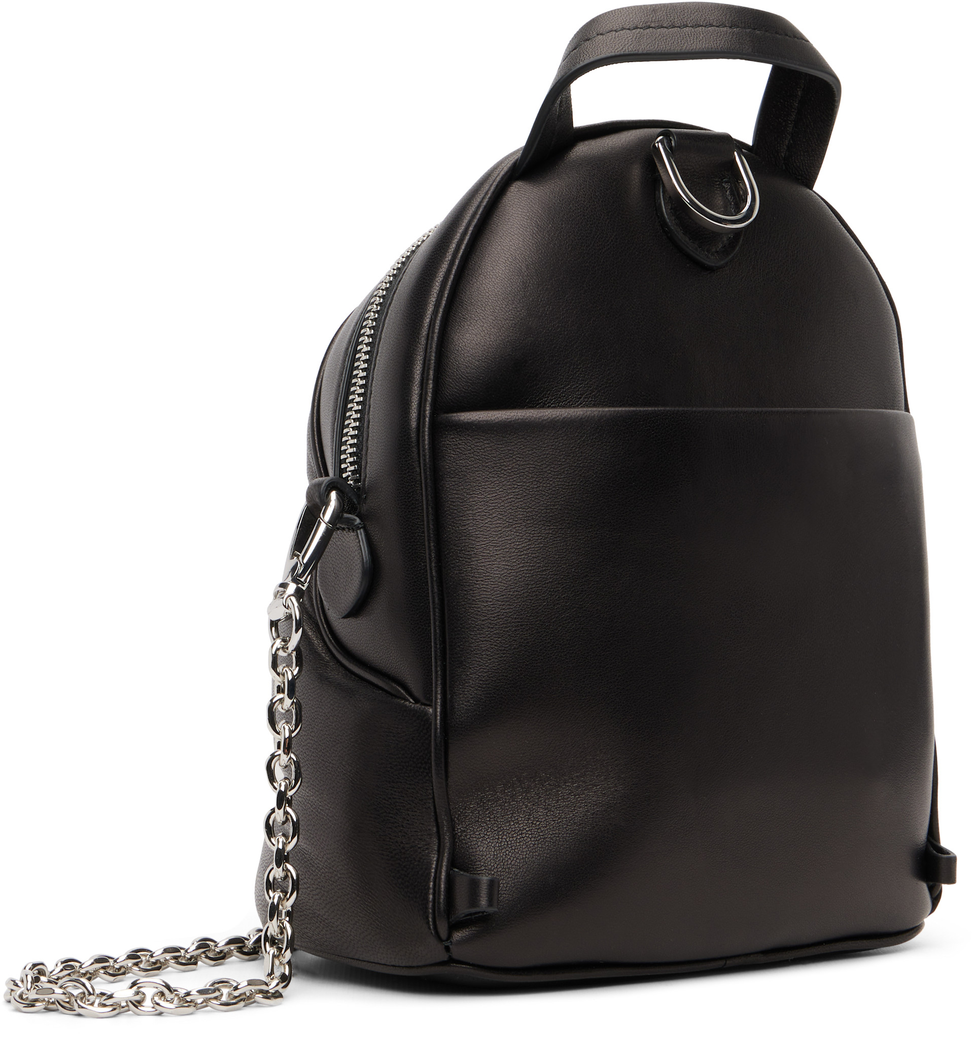 Maison Margiela Glam Slamバック Maison Margiela: Black Glam Slam Backpack | SSENSE