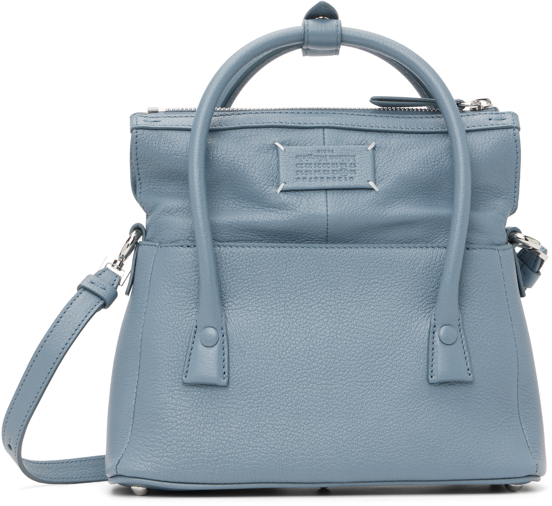 Maison Margiela: Blue 5AC East West Small Bag | SSENSE Denmark