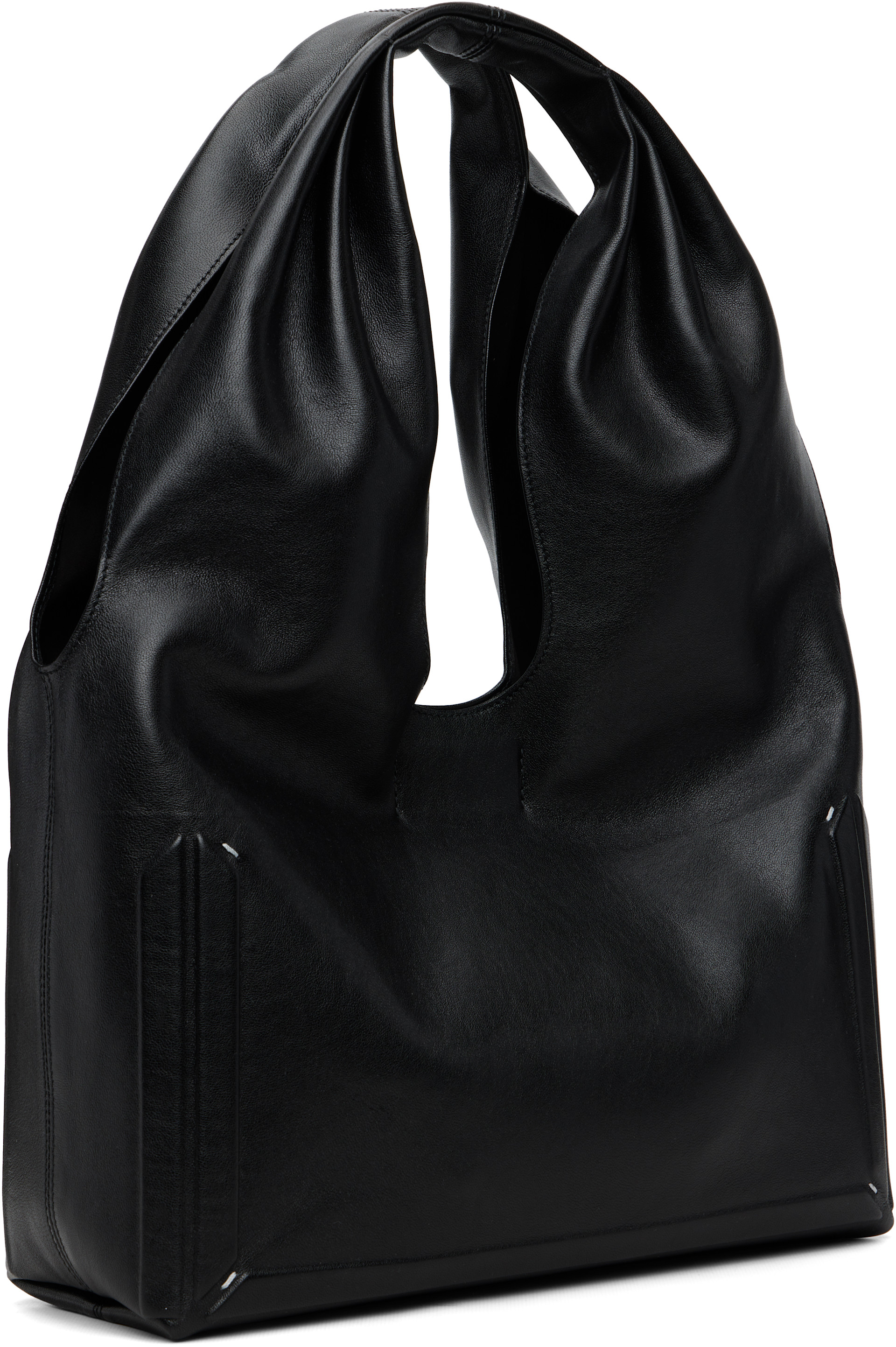 Maison Margiela: Black Box Medium Bag | SSENSE