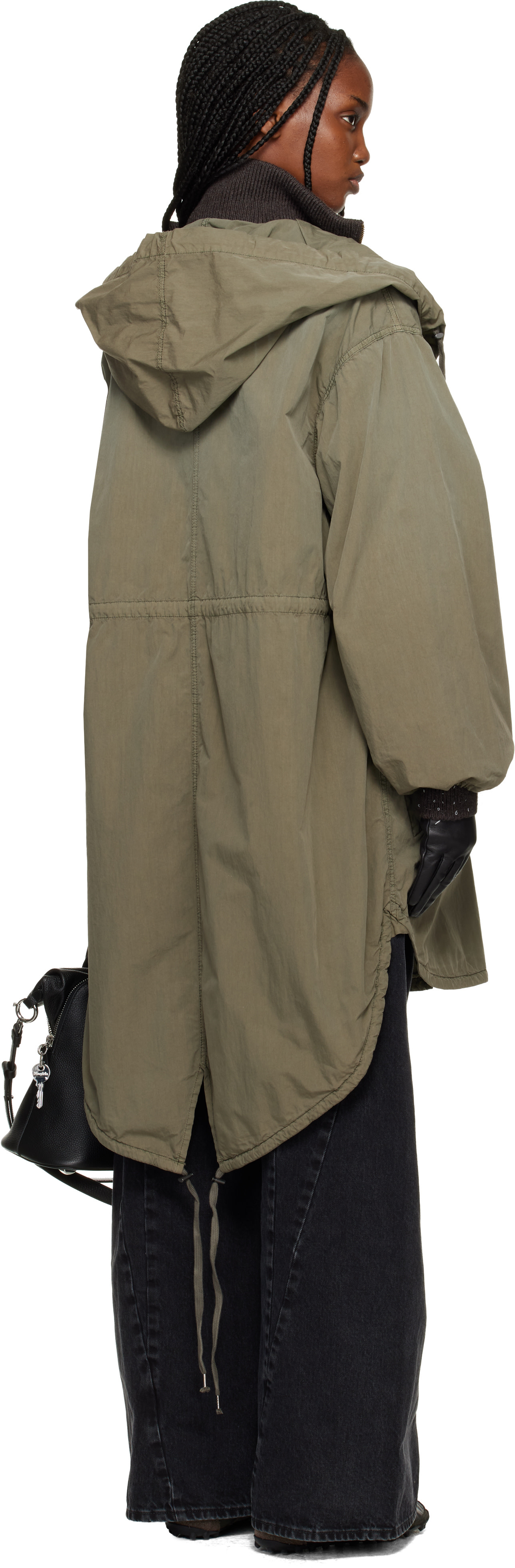 Maison Margiela - Parka kaki à capuche