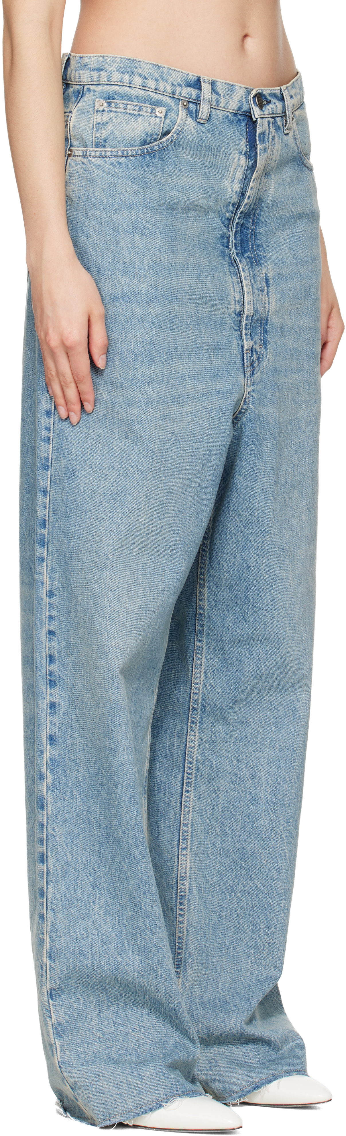 Maison Margiela - Jean ample bleu